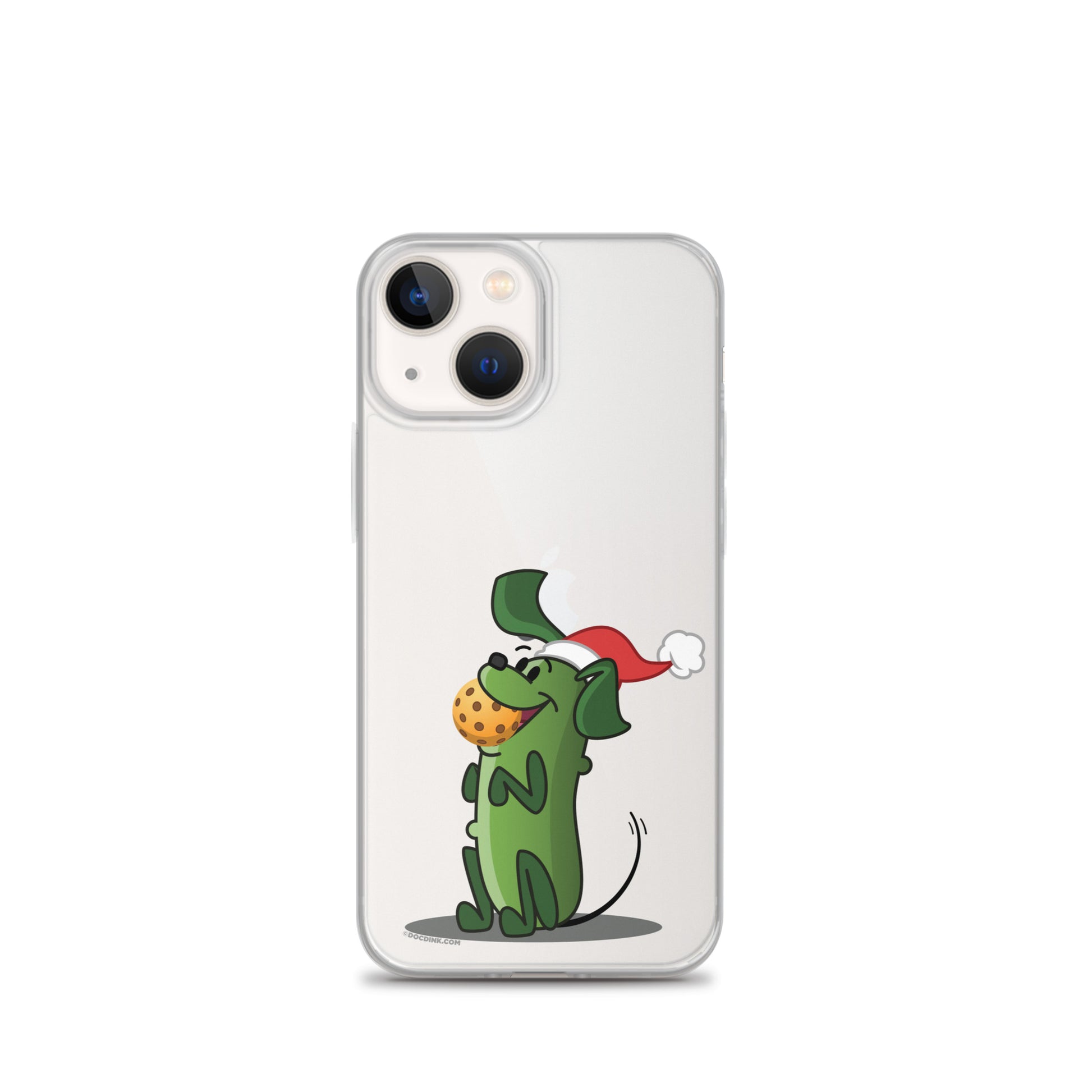 iPhone® Pickleball Case - Pickles "Let's Play Now!" - Christmas - DocDink.com