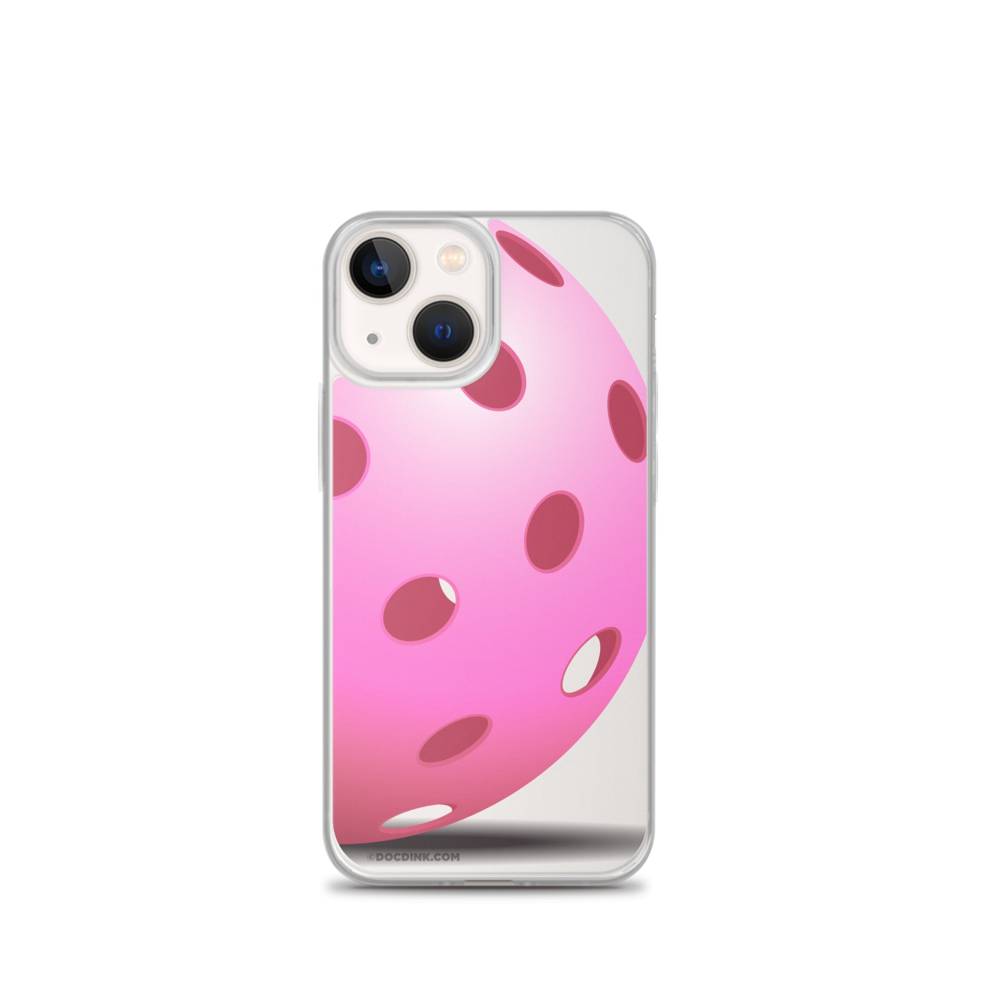 iPhone® Pickleball Case - Big Pink Pickleball - DocDink.com