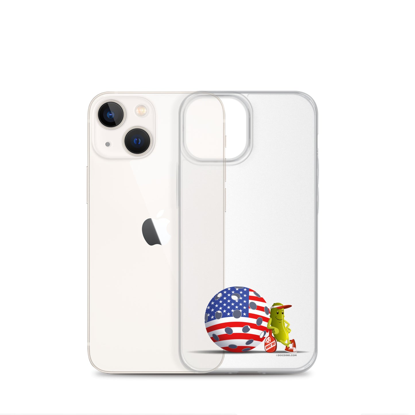 Pickleball iPhone® Case - Resting Pickleball USA - DocDink.com