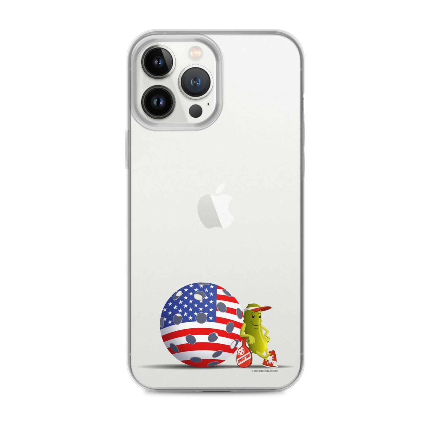 Pickleball iPhone® Case - Resting Pickleball USA - DocDink.com