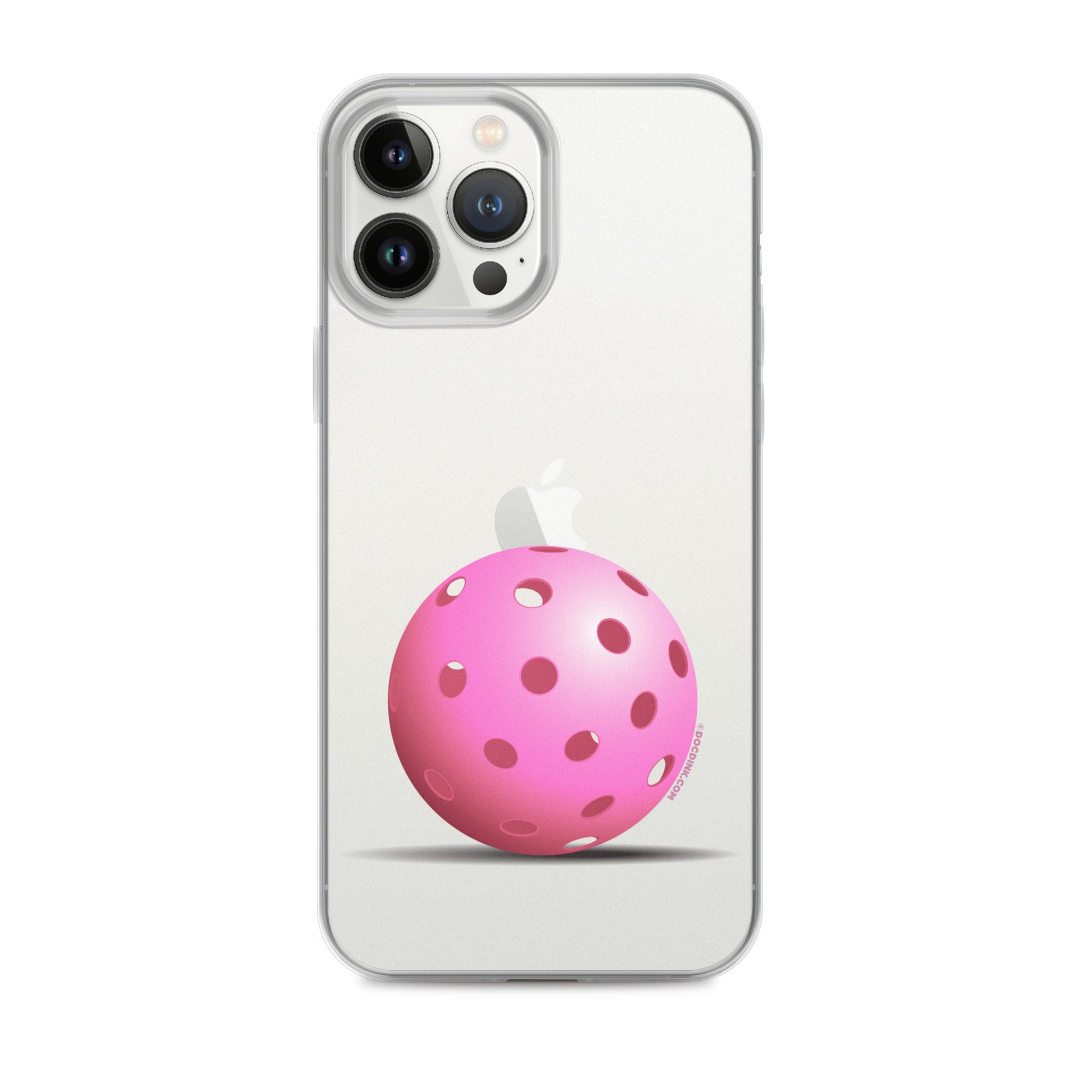 iPhone® Pickleball Case - Pink Pickleball - DocDink.com