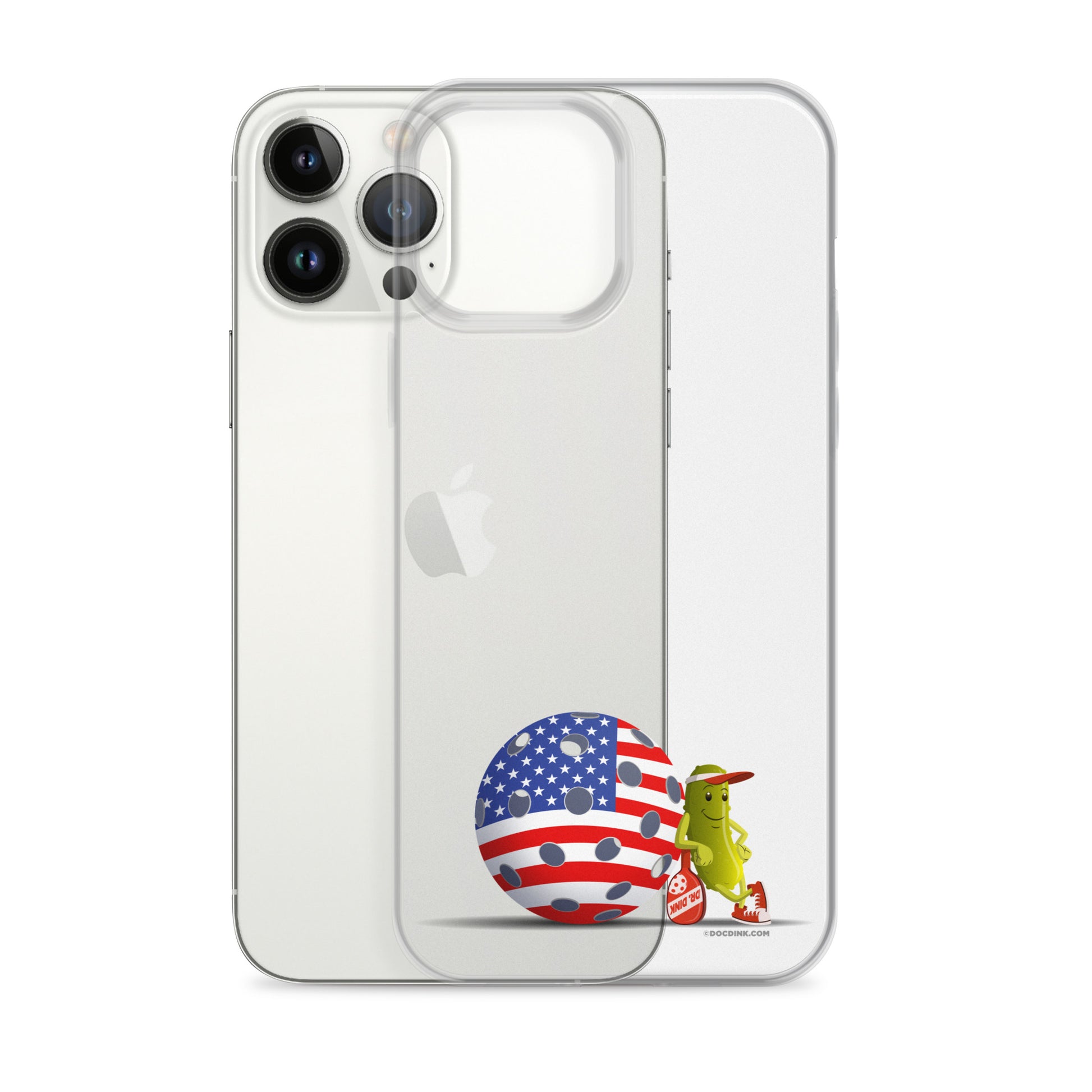 Pickleball iPhone® Case - Resting Pickleball USA - DocDink.com