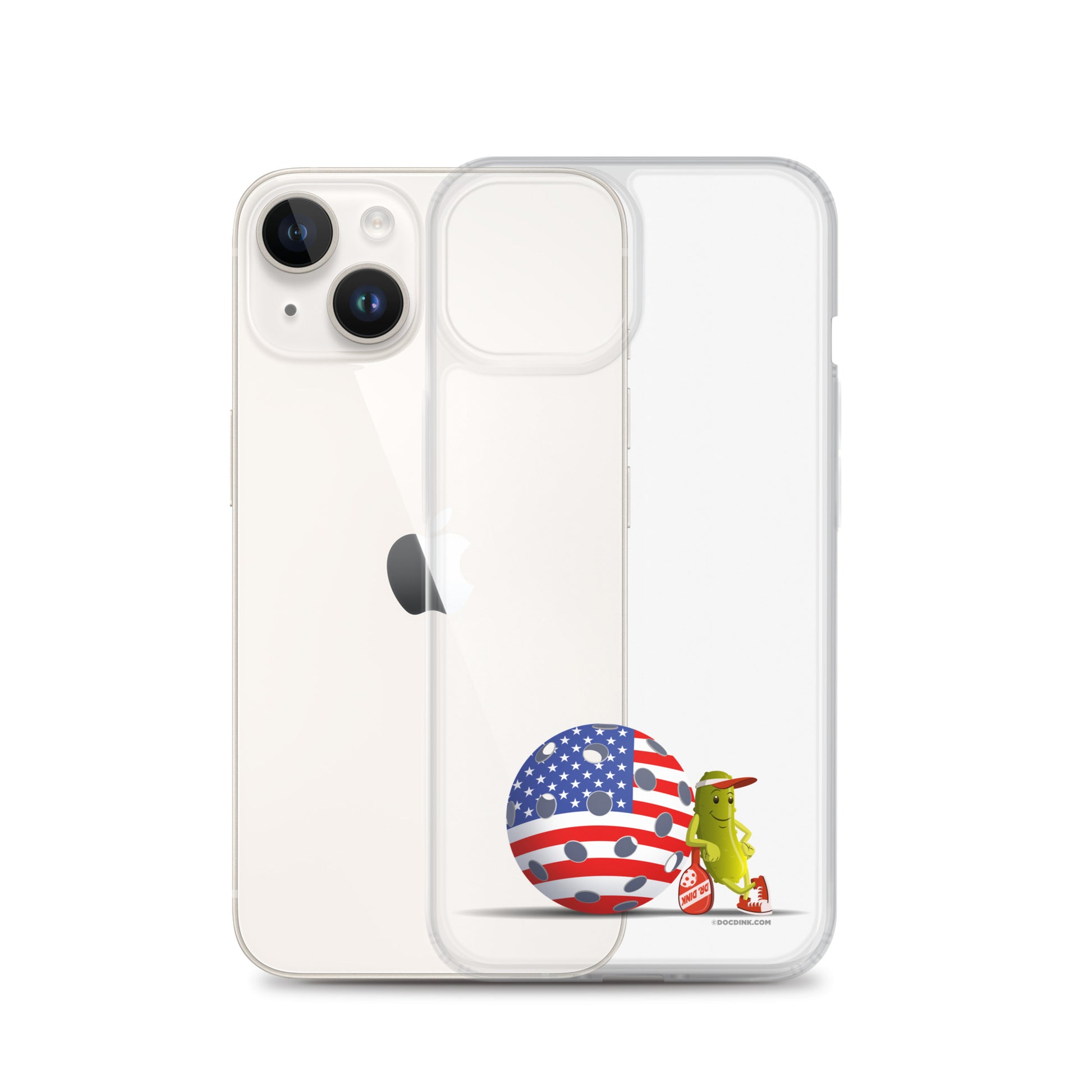 Pickleball iPhone® Case - Resting Pickleball USA - DocDink.com