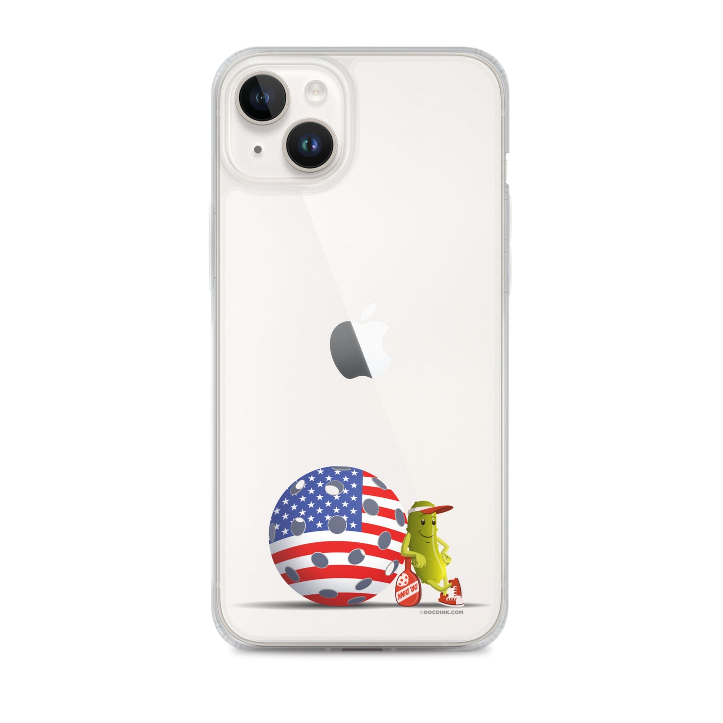 Pickleball iPhone® Case - Resting Pickleball USA - DocDink.com