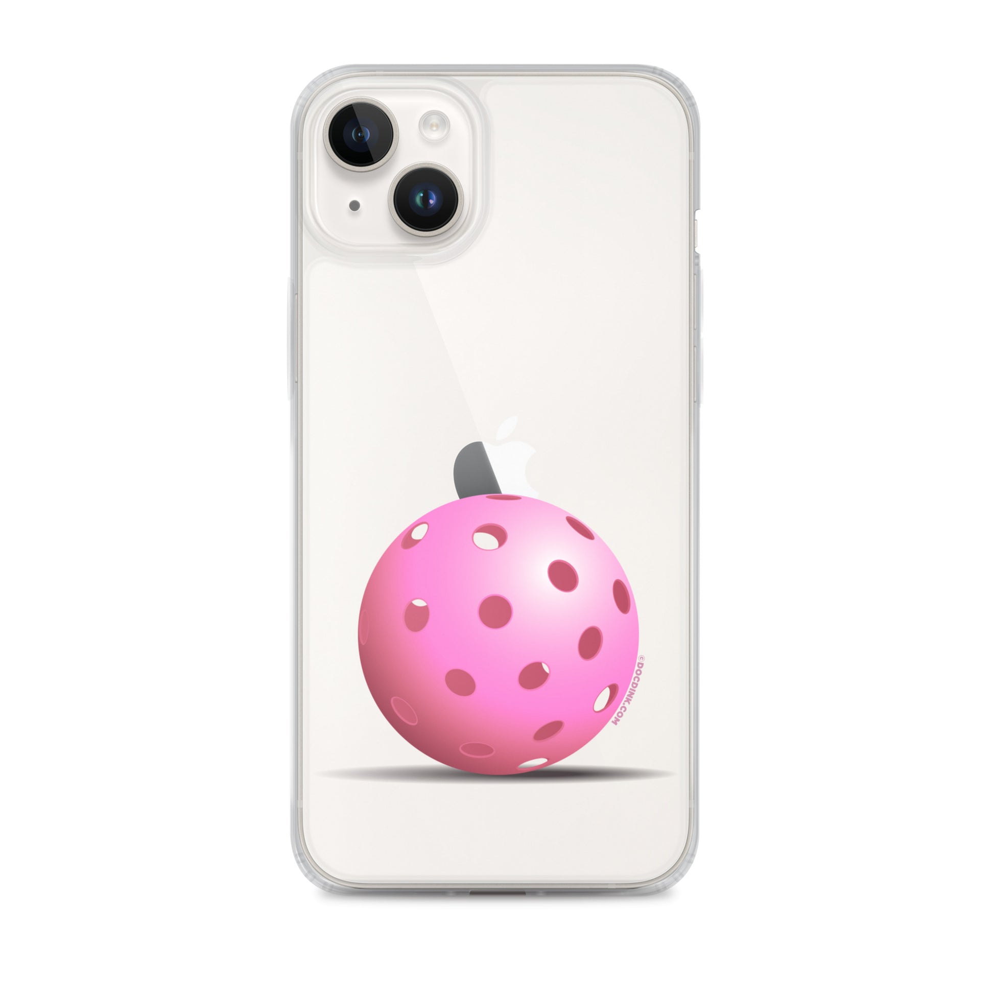 iPhone® Pickleball Case - Pink Pickleball - DocDink.com