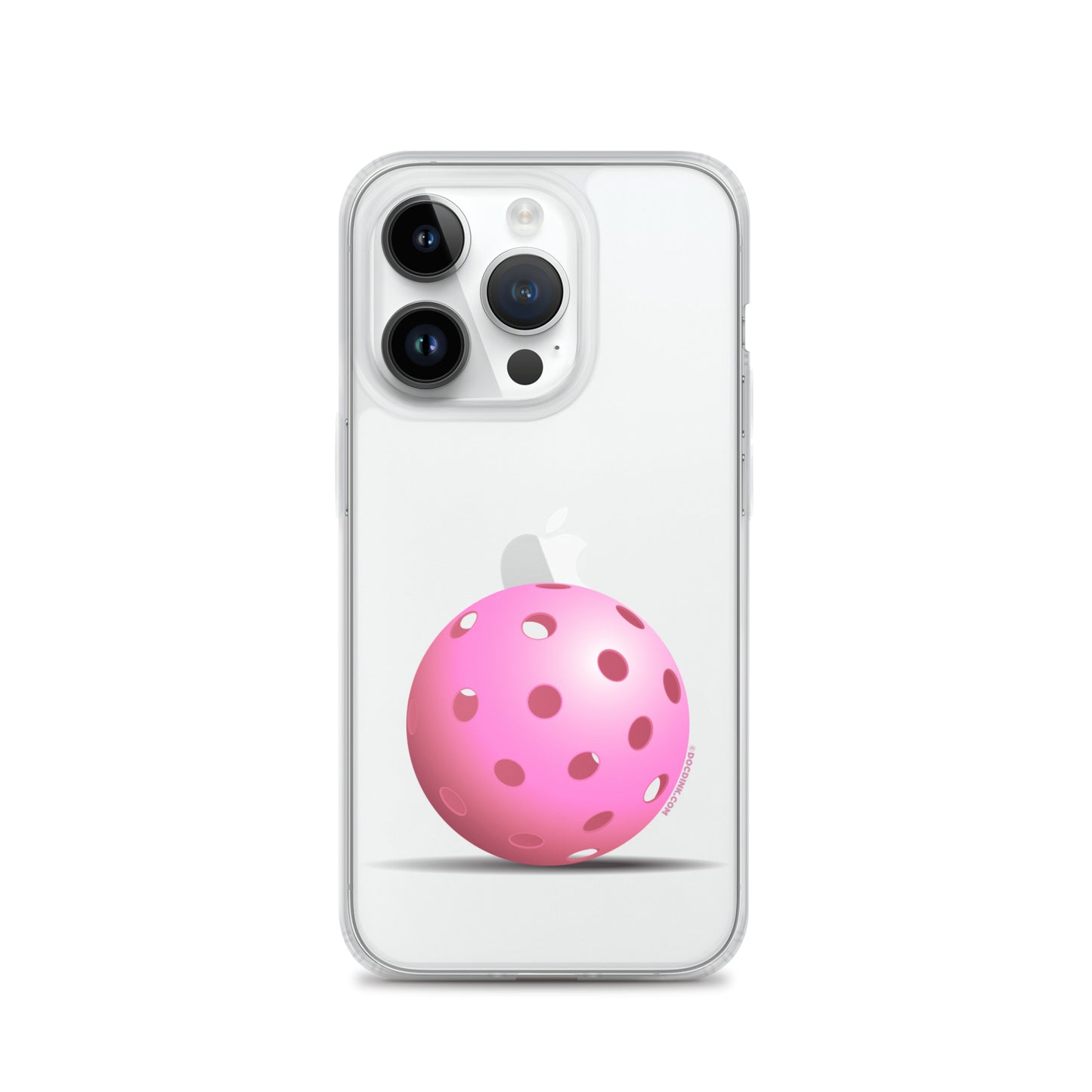 iPhone® Pickleball Case - Pink Pickleball - DocDink.com