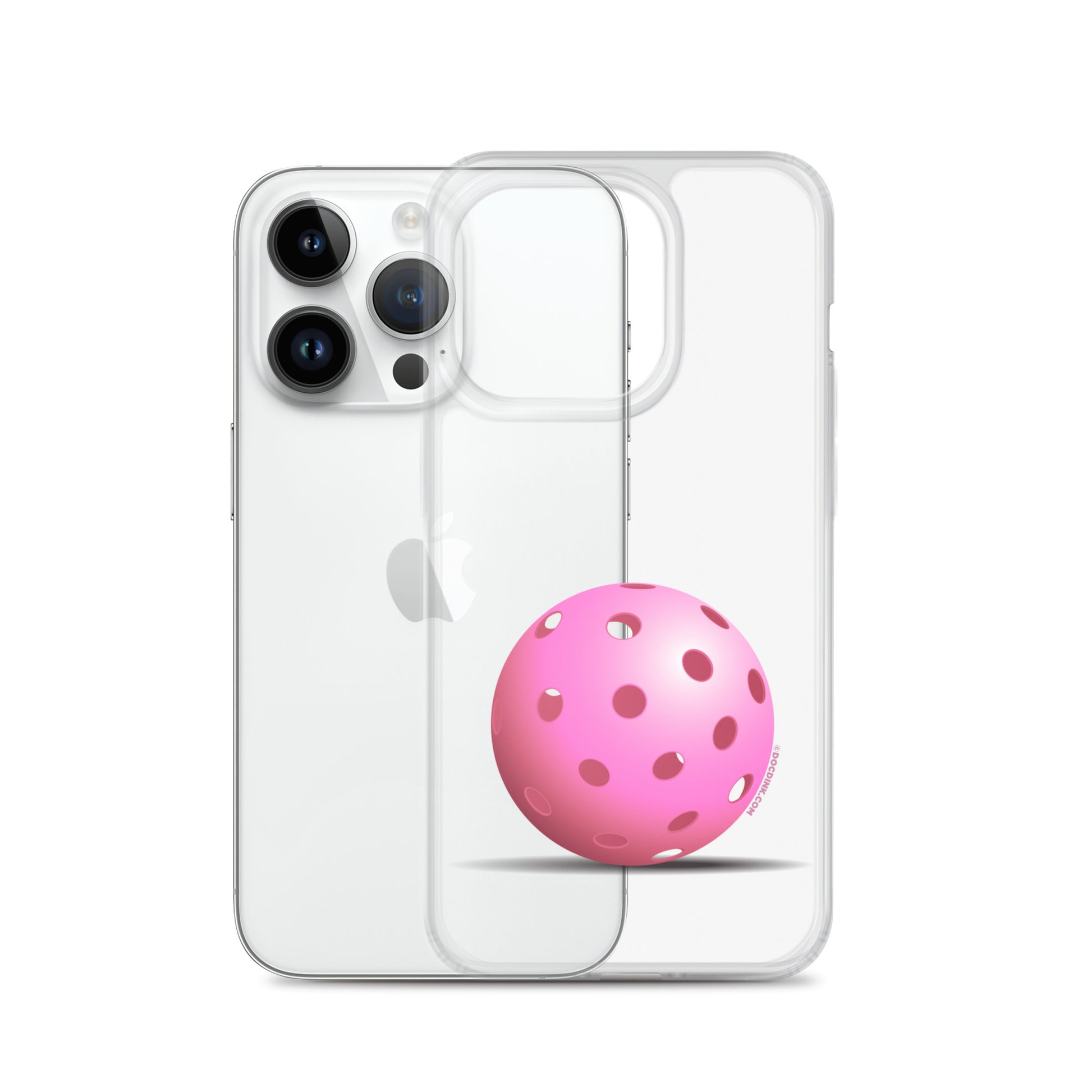 iPhone® Pickleball Case - Pink Pickleball - DocDink.com