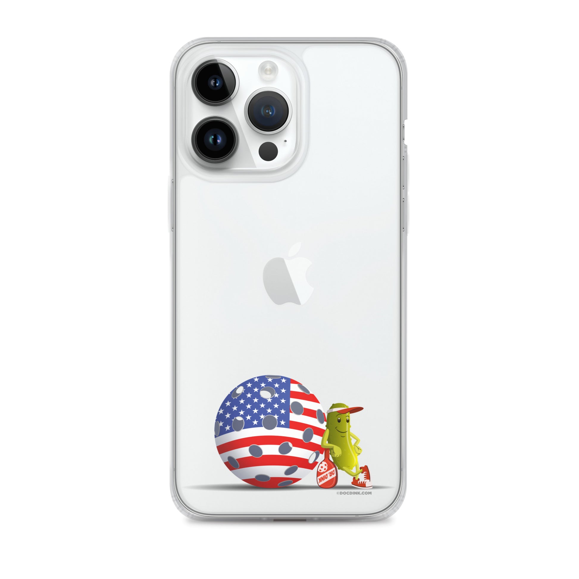 Pickleball iPhone® Case - Resting Pickleball USA - DocDink.com