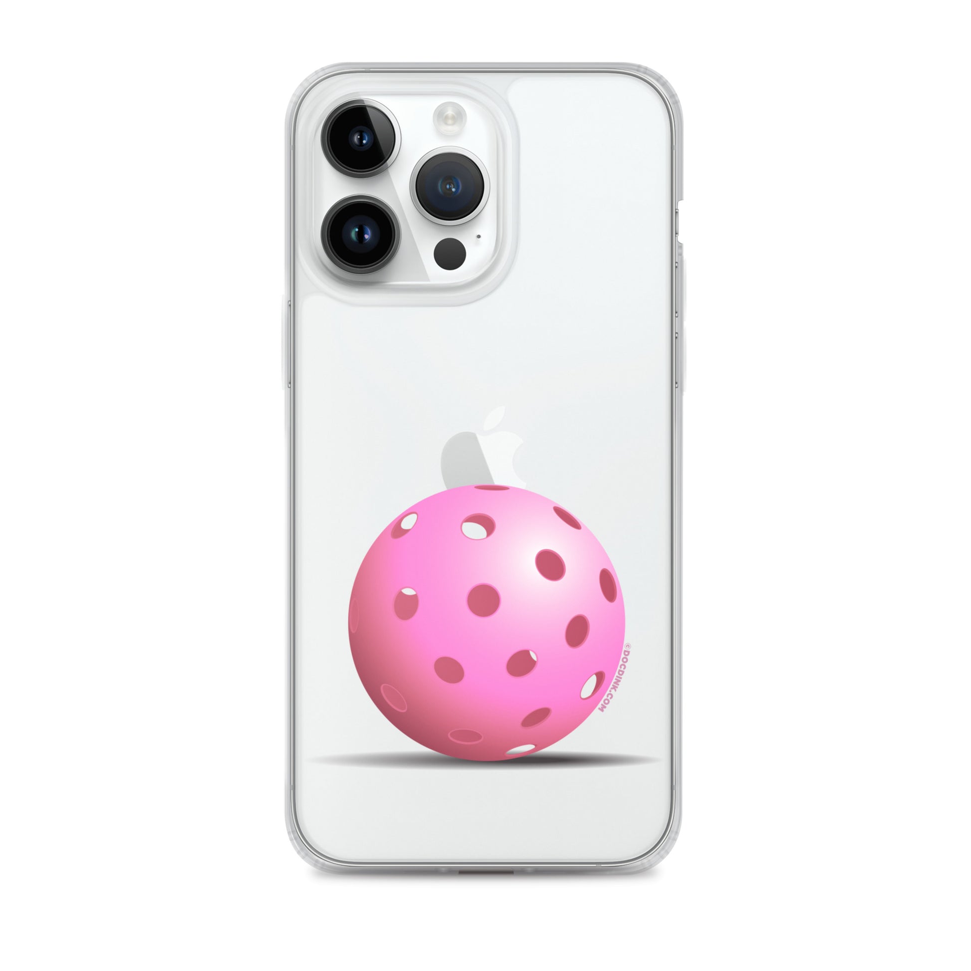 iPhone® Pickleball Case - Pink Pickleball - DocDink.com