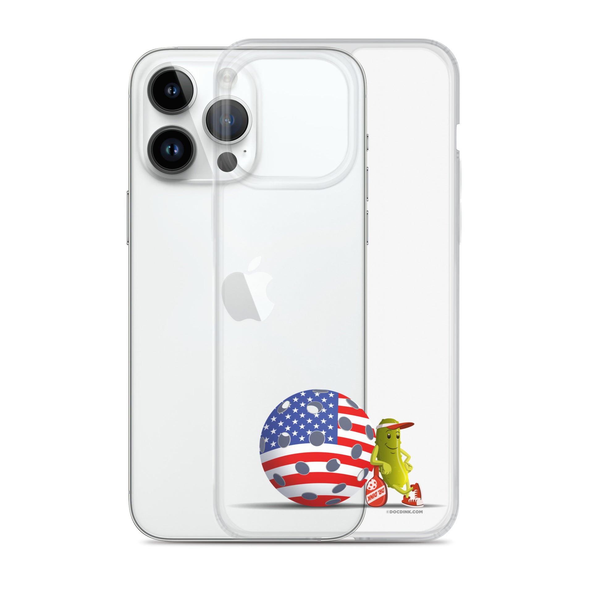 Pickleball iPhone® Case - Resting Pickleball USA - DocDink.com