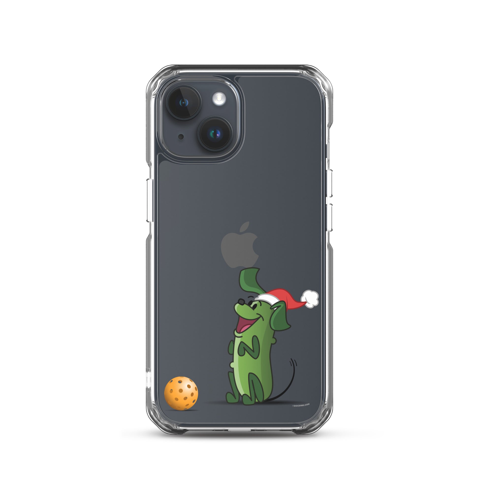 iPhone® Pickleball Case - Pickles "Wanna Play?" - Christmas - DocDink.com