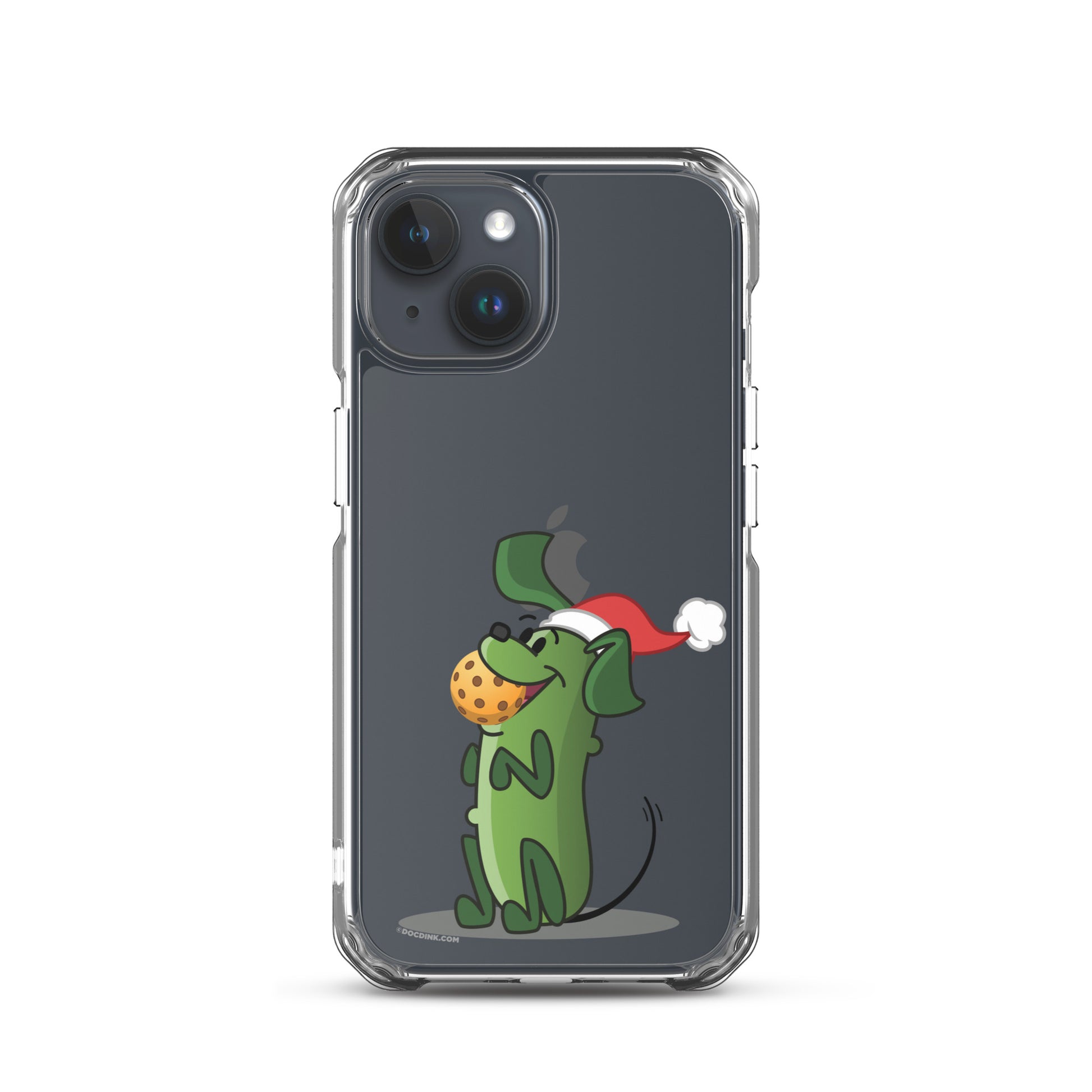 iPhone® Pickleball Case - Pickles "Let's Play Now!" - Christmas - DocDink.com