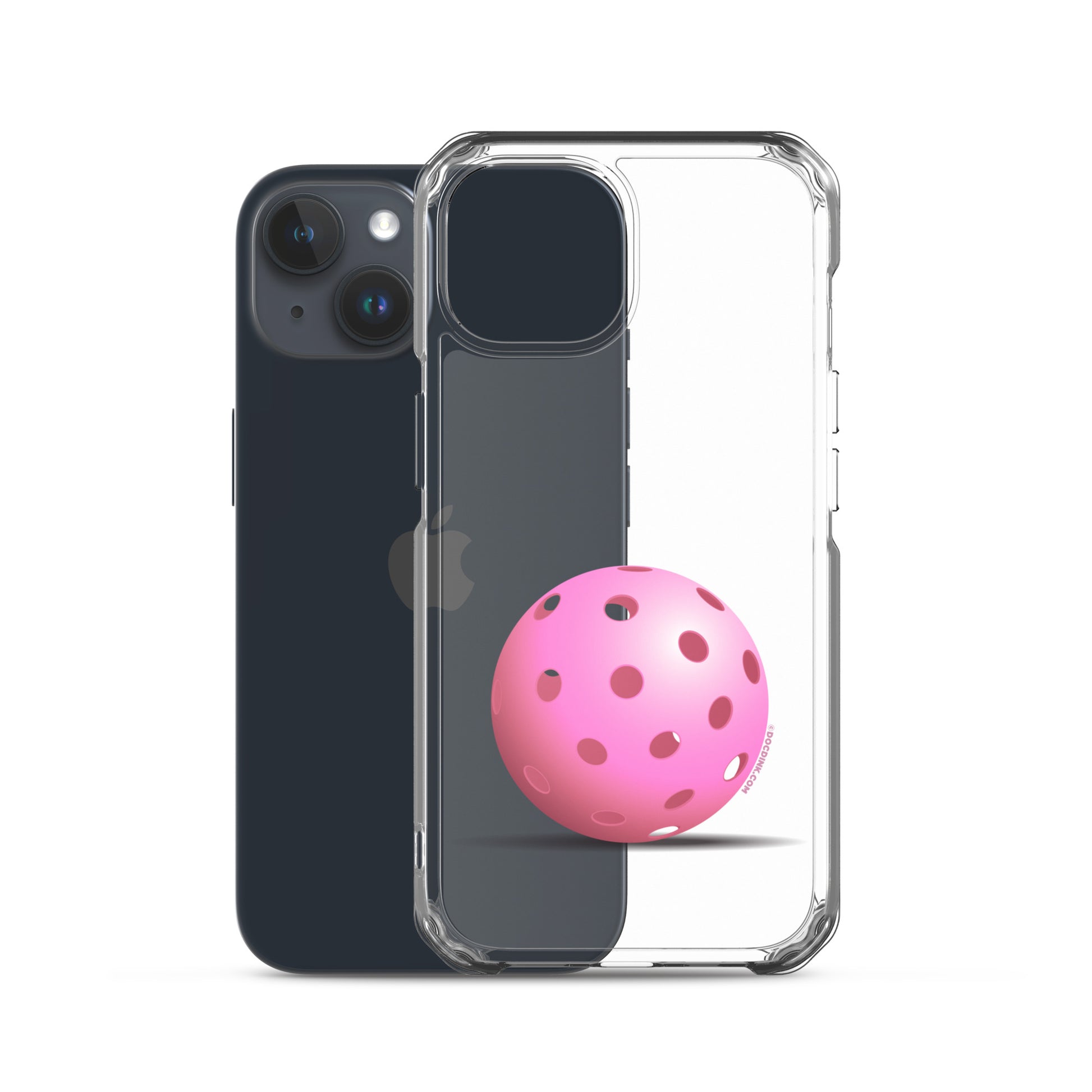 iPhone® Pickleball Case - Pink Pickleball - DocDink.com