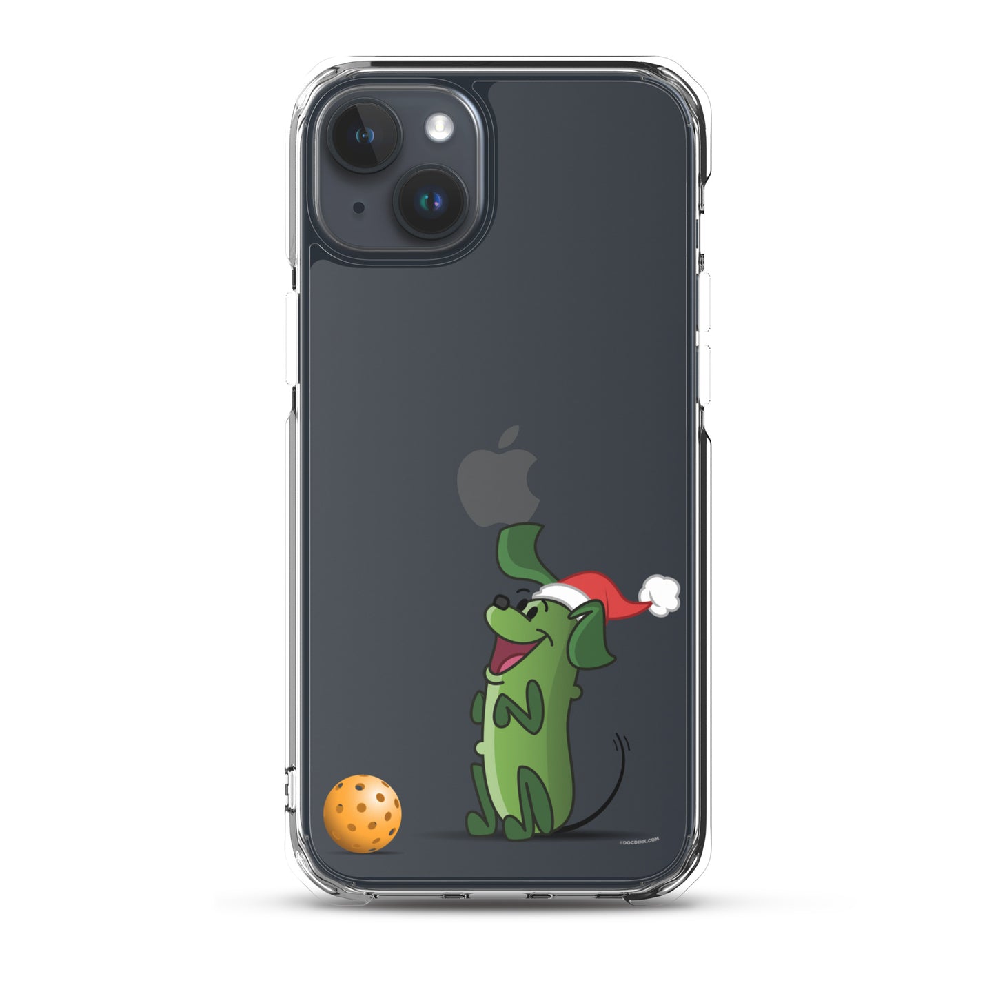 iPhone® Pickleball Case - Pickles "Wanna Play?" - Christmas - DocDink.com