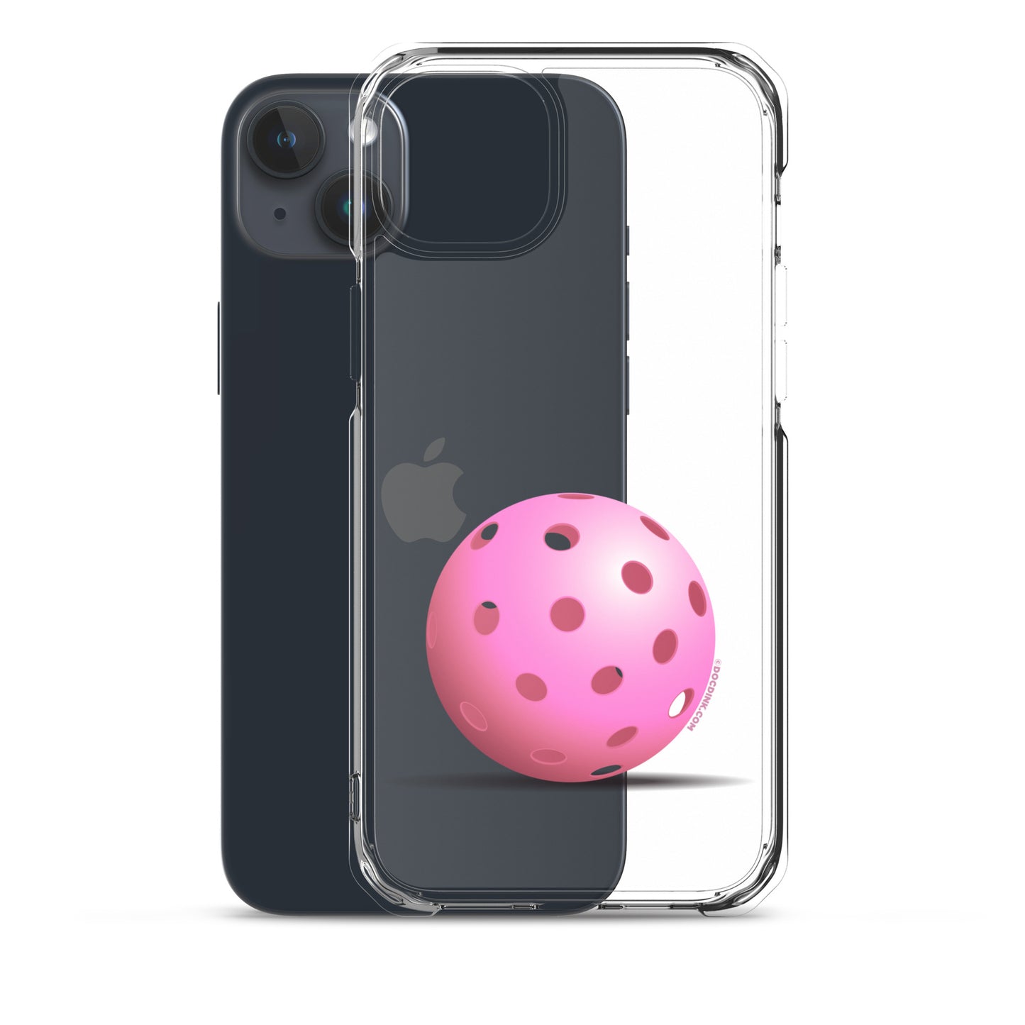 iPhone® Pickleball Case - Pink Pickleball - DocDink.com