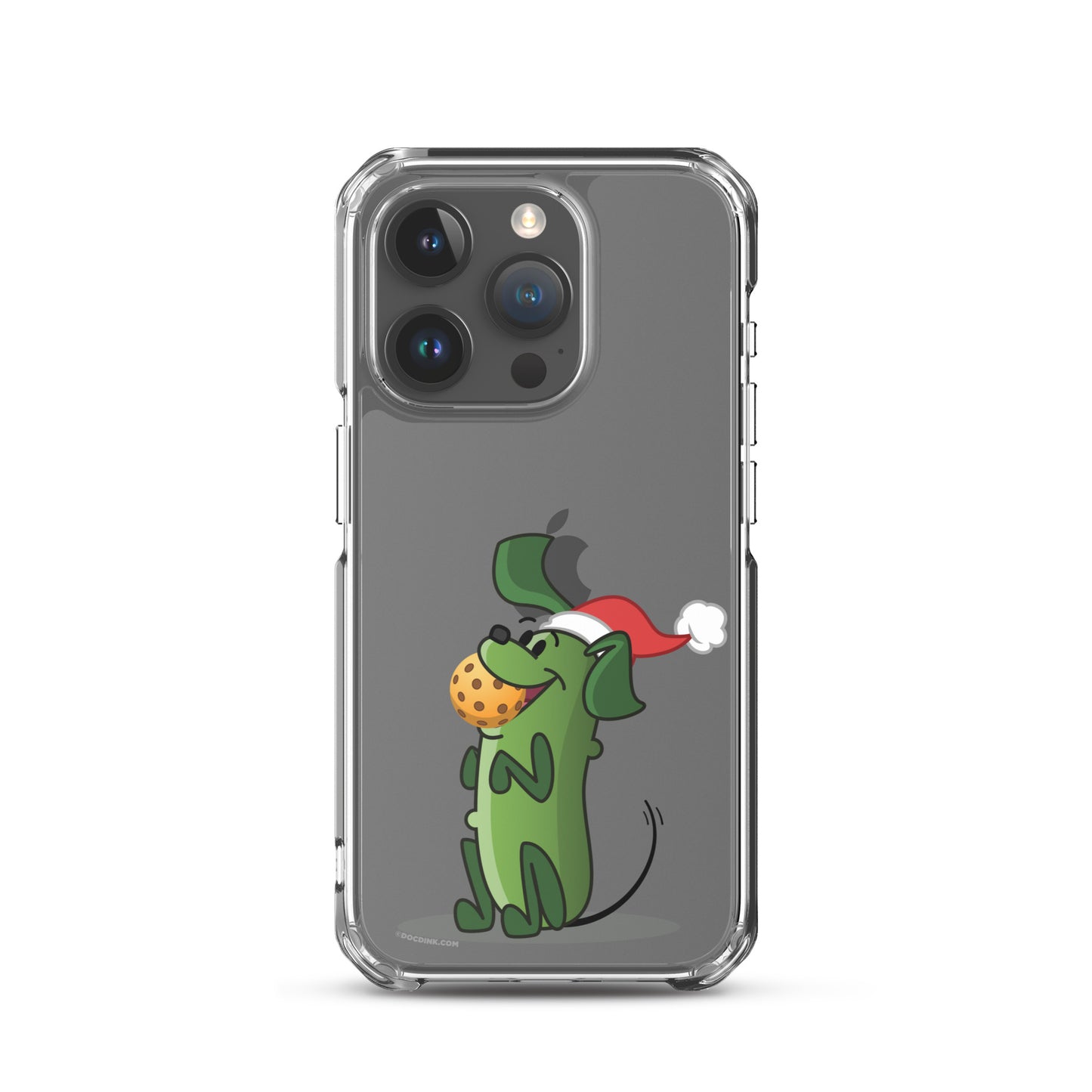 iPhone® Pickleball Case - Pickles "Let's Play Now!" - Christmas - DocDink.com