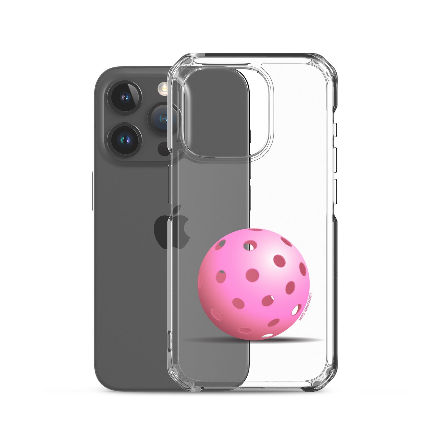 iPhone® Pickleball Case - Pink Pickleball - DocDink.com