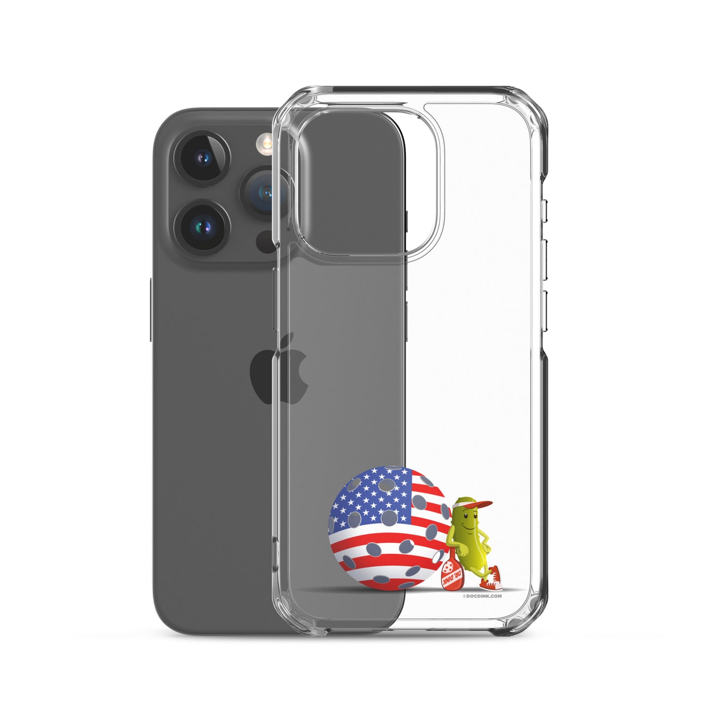 Pickleball iPhone® Case - Resting Pickleball USA