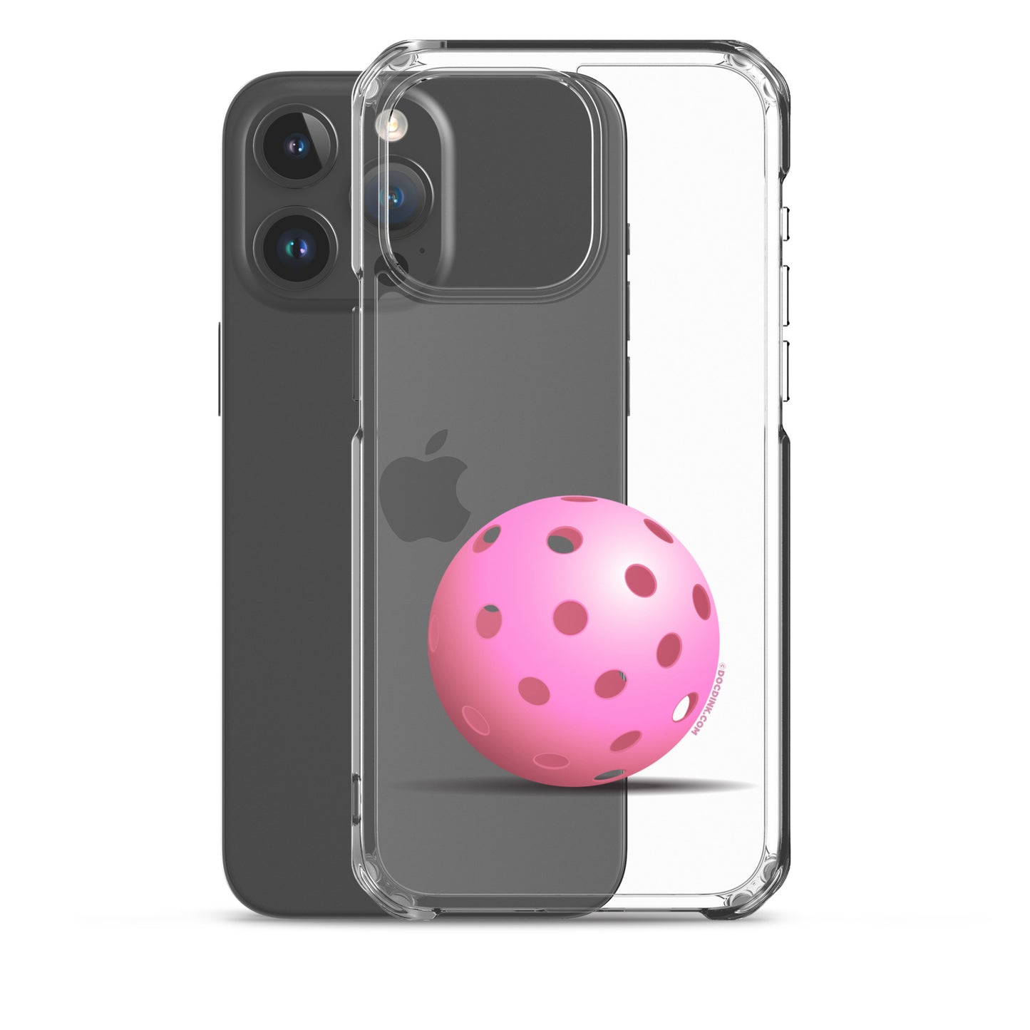 iPhone® Pickleball Case - Pink Pickleball - DocDink.com