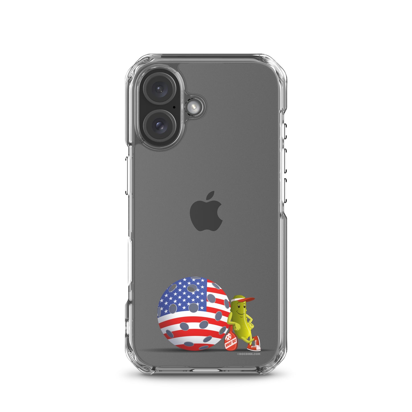 Pickleball iPhone® Case - Resting Pickleball USA