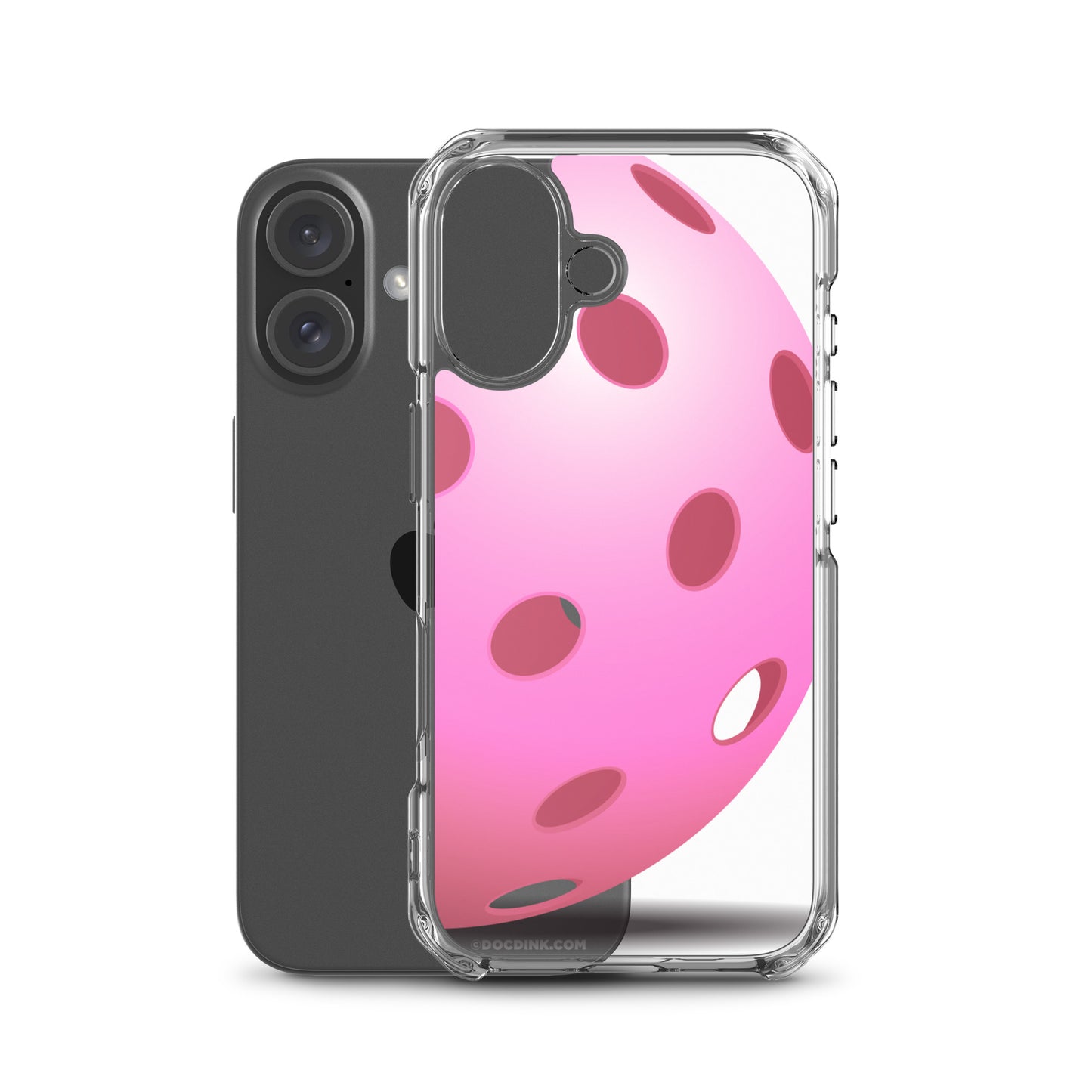 iPhone® Pickleball Case - Big Pink Pickleball