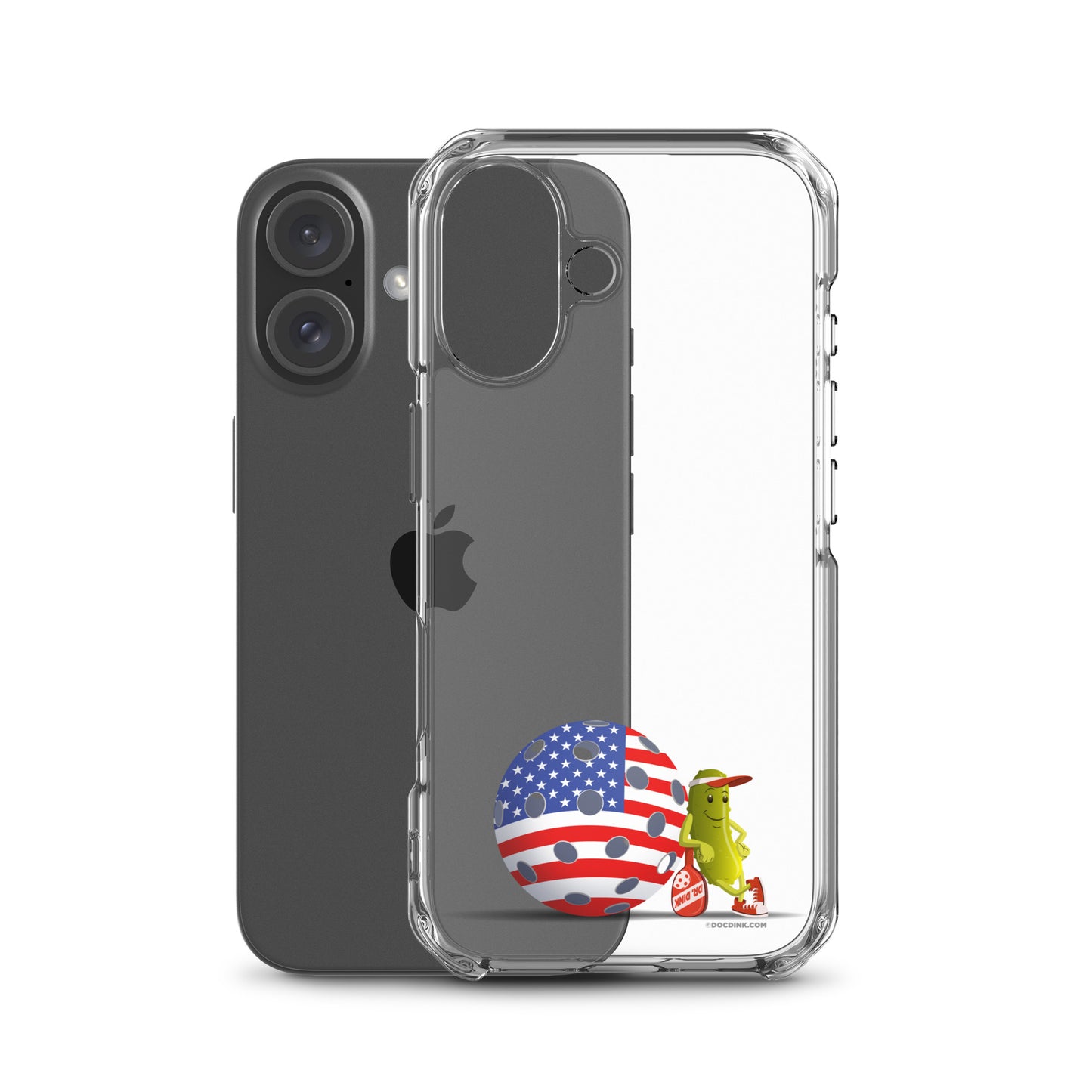 Pickleball iPhone® Case - Resting Pickleball USA