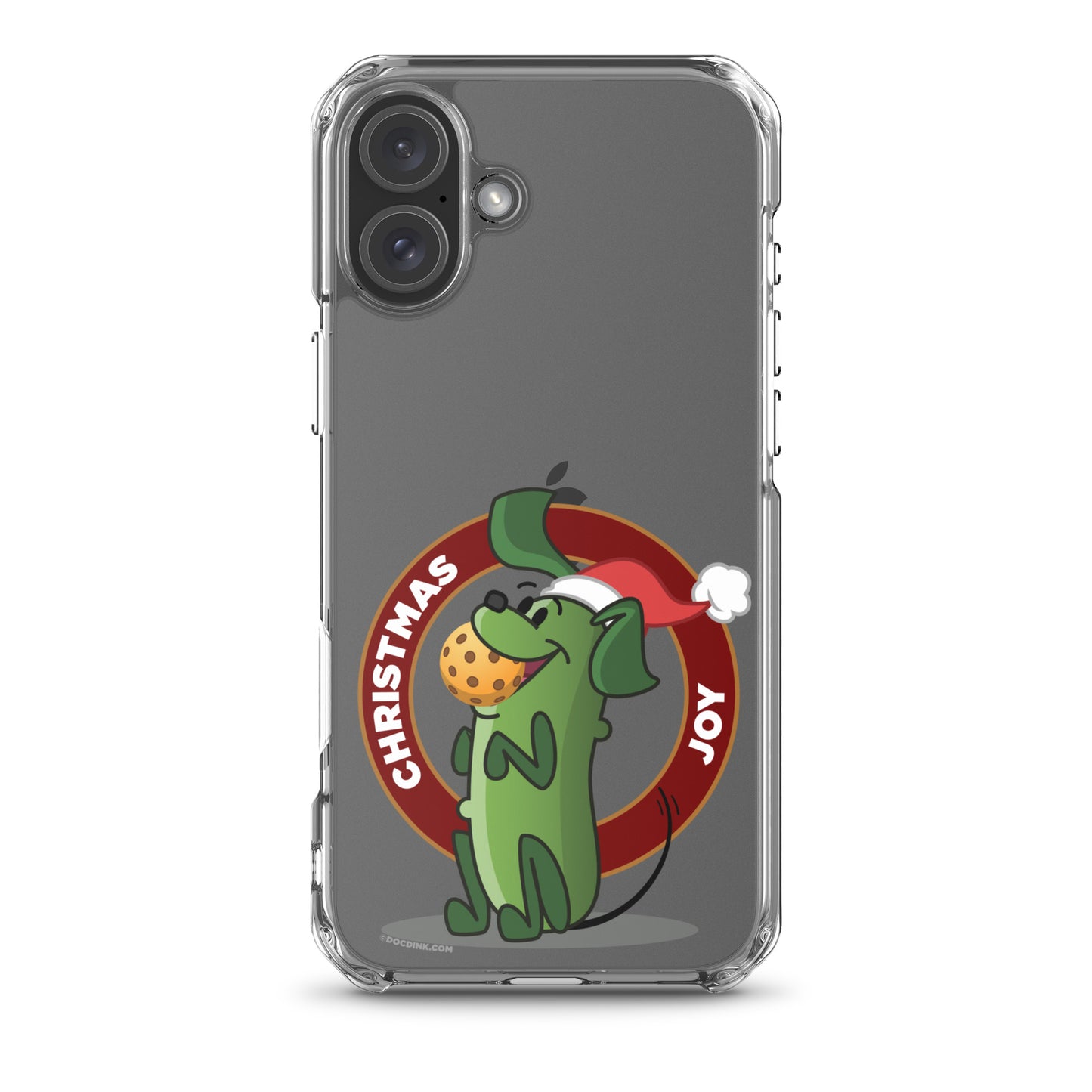 iPhone® Pickleball Case - Pickles "Christmas Joy"