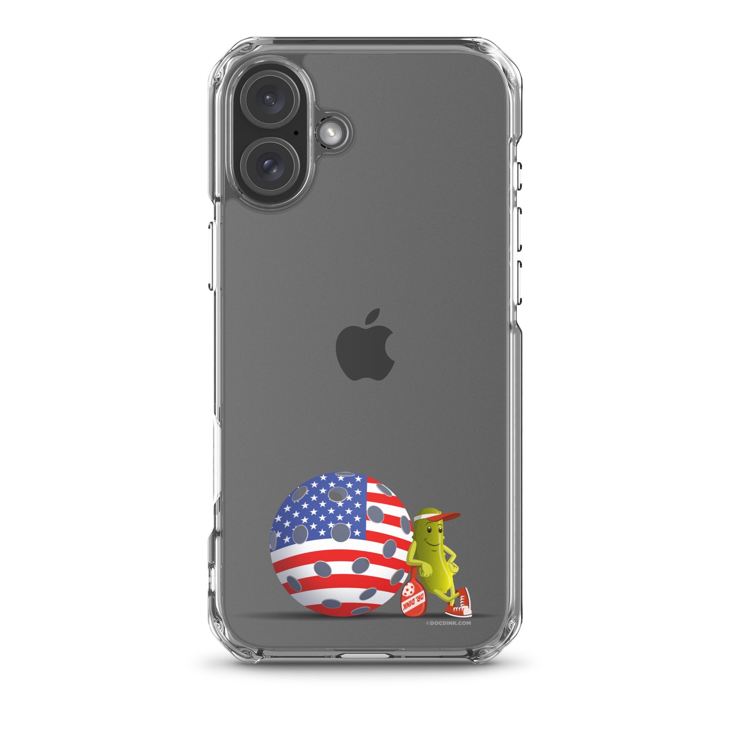 Pickleball iPhone® Case - Resting Pickleball USA