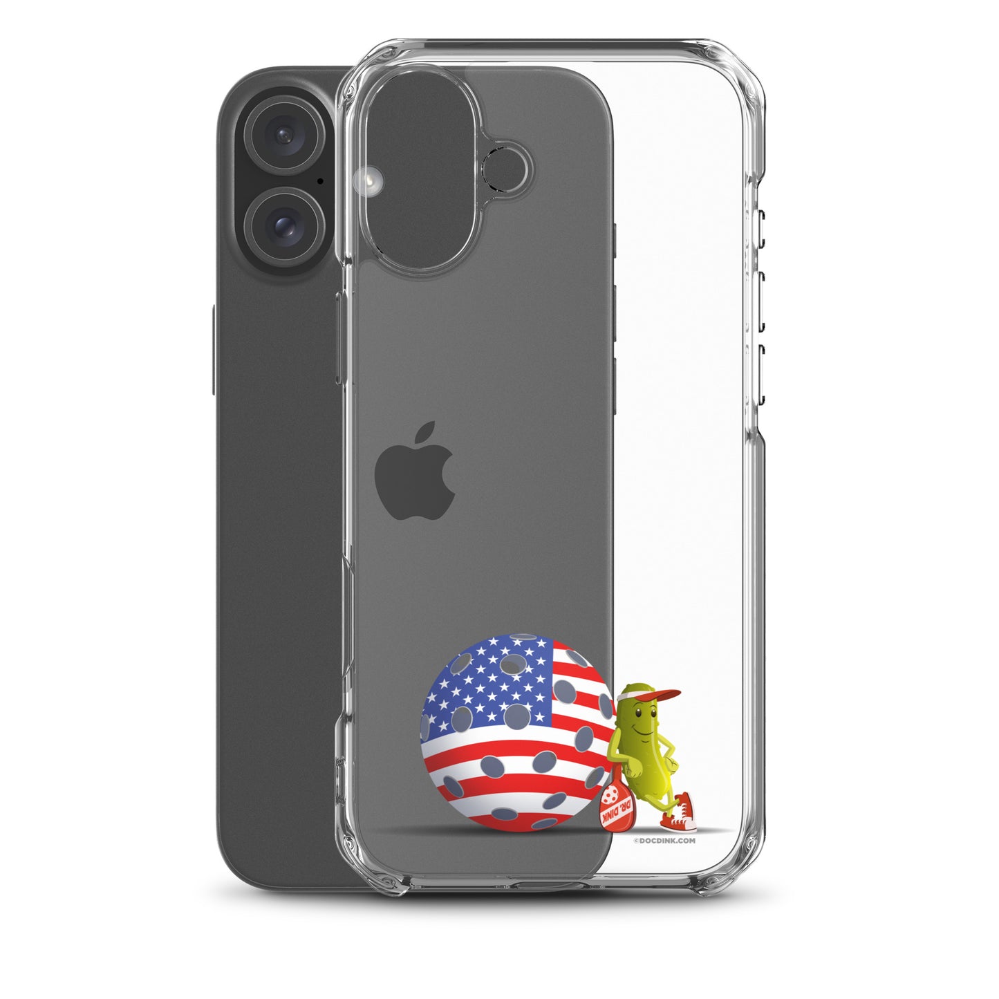 Pickleball iPhone® Case - Resting Pickleball USA