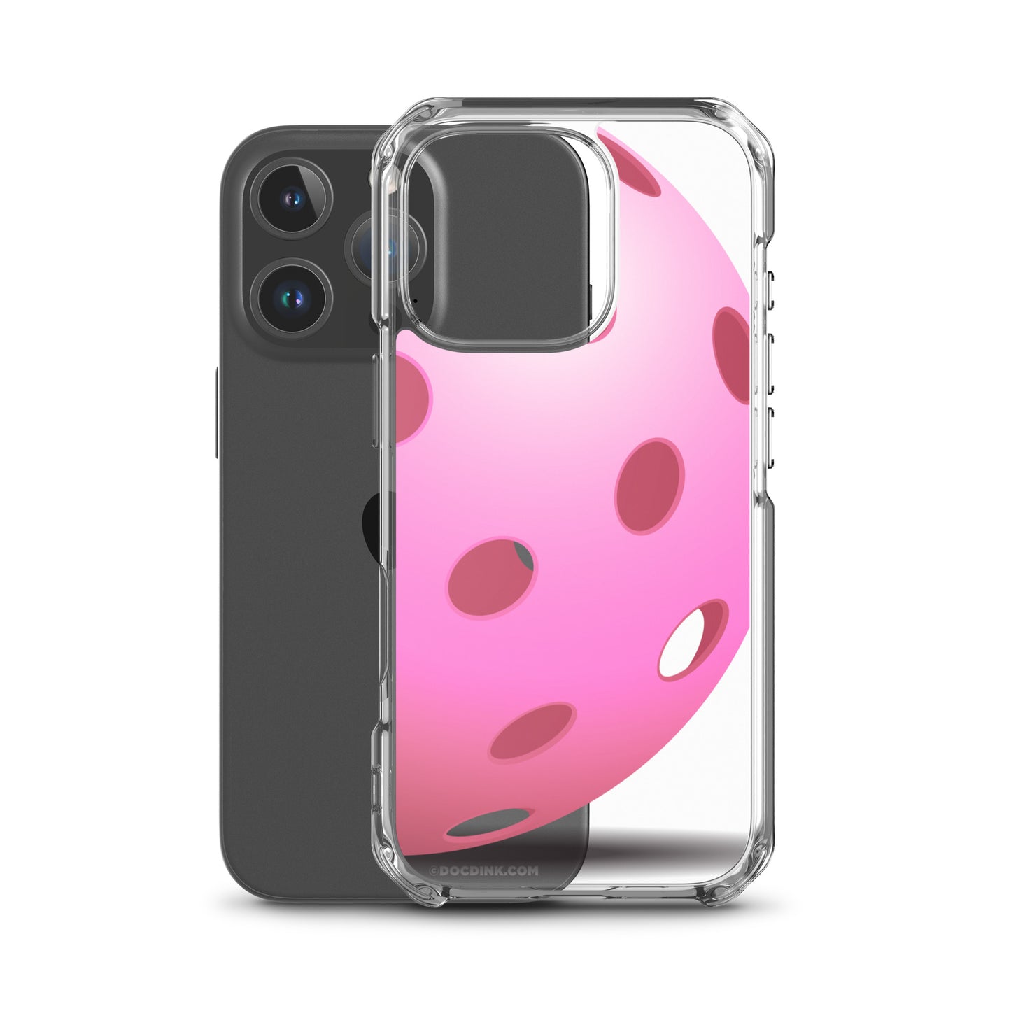 iPhone® Pickleball Case - Big Pink Pickleball