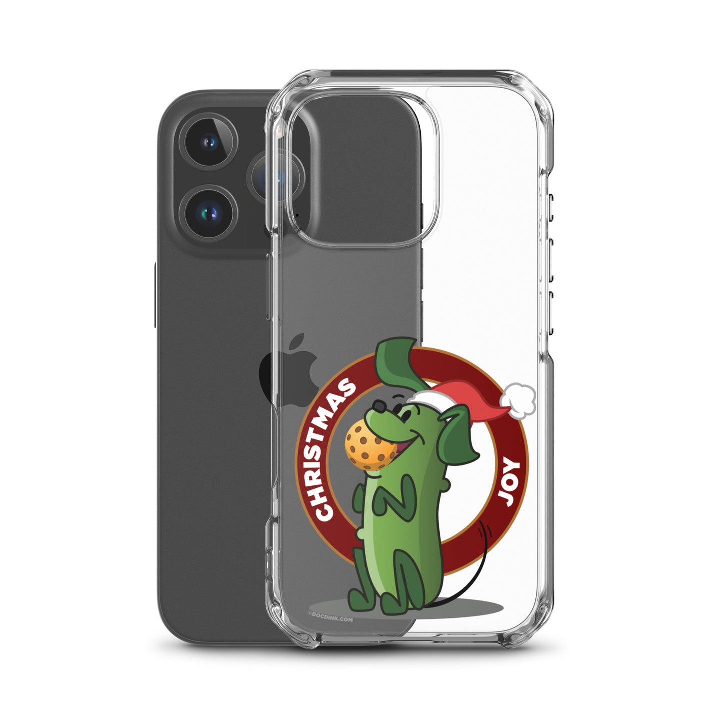 iPhone® Pickleball Case - Pickles "Christmas Joy"