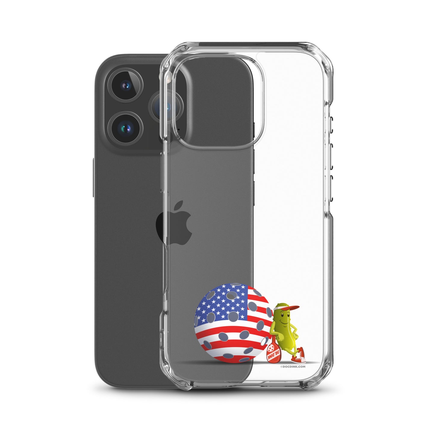 Pickleball iPhone® Case - Resting Pickleball USA