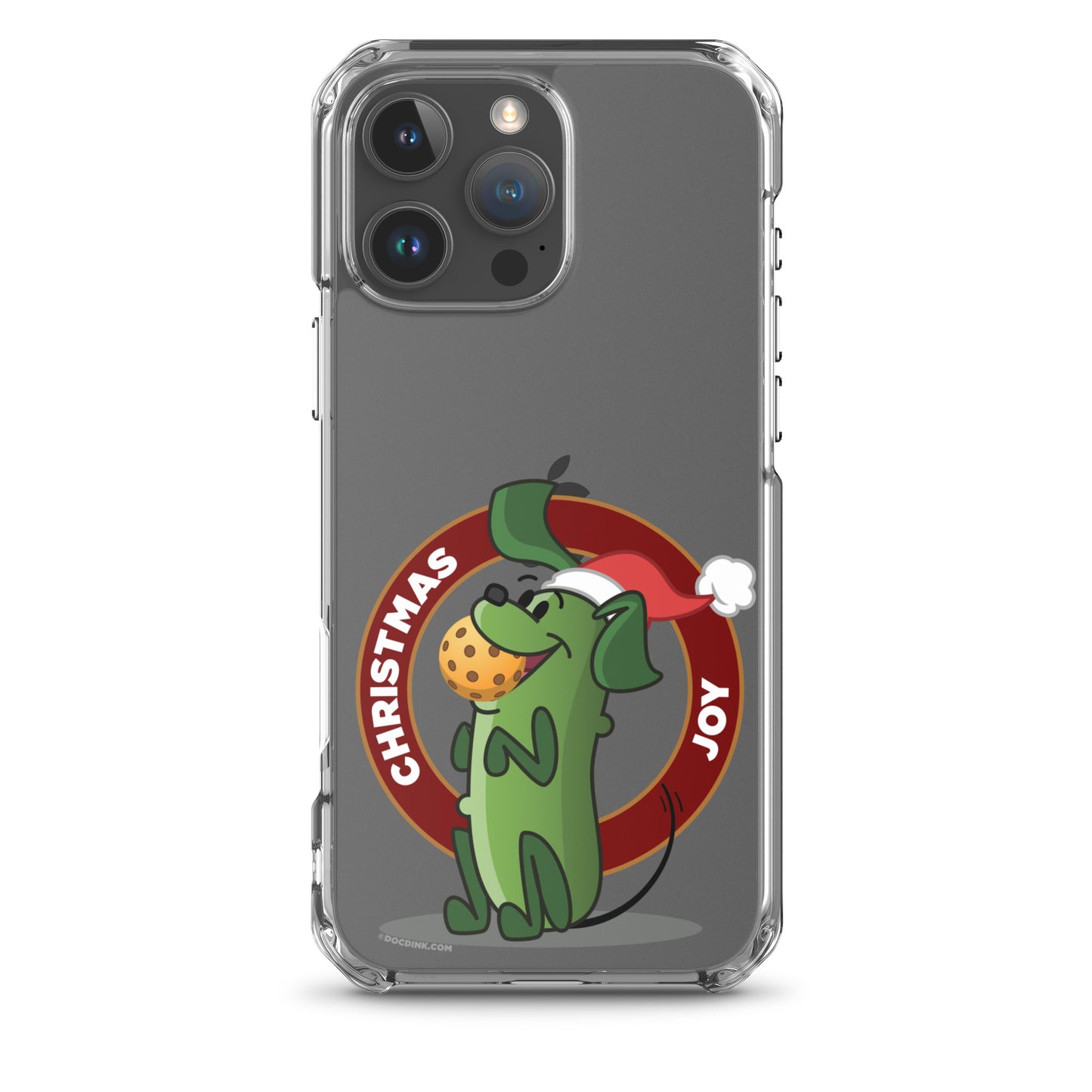 iPhone® Pickleball Case - Pickles "Christmas Joy"