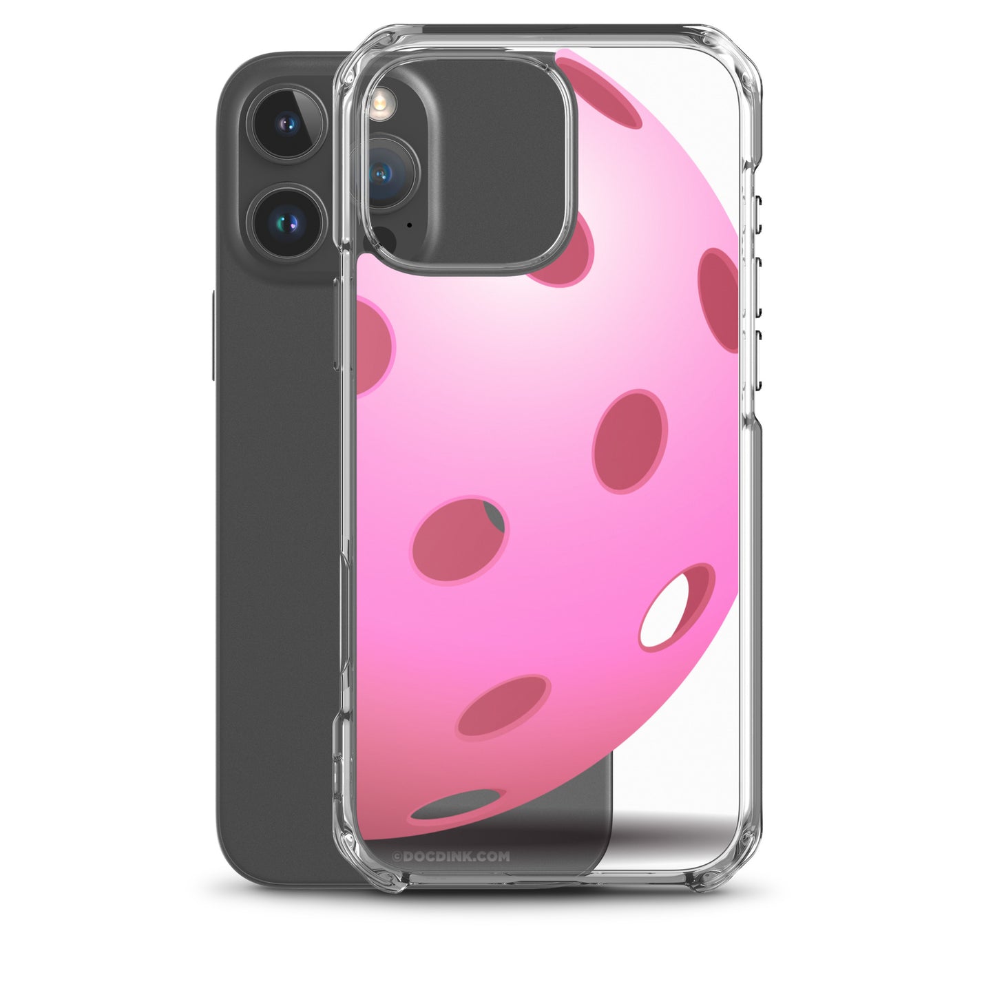 iPhone® Pickleball Case - Big Pink Pickleball