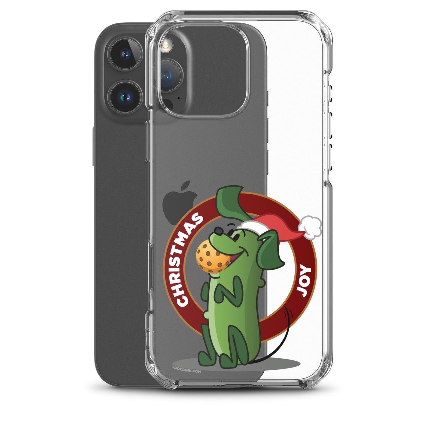 iPhone® Pickleball Case - Pickles "Christmas Joy"