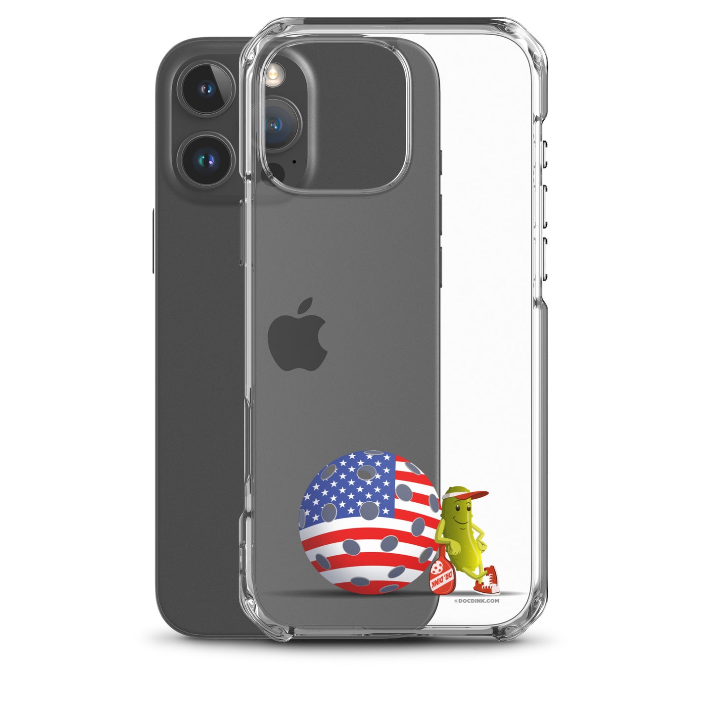 Pickleball iPhone® Case - Resting Pickleball USA