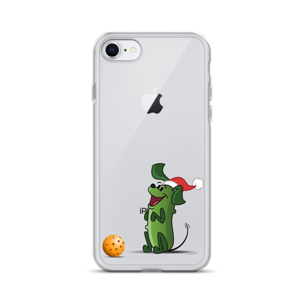 iPhone® Pickleball Case - Pickles "Wanna Play?" - Christmas - DocDink.com