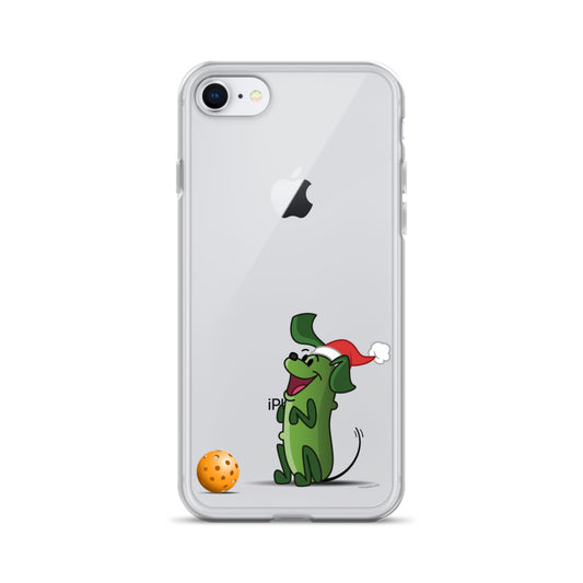 iPhone® Pickleball Case - Pickles "Wanna Play?" - Christmas - DocDink.com