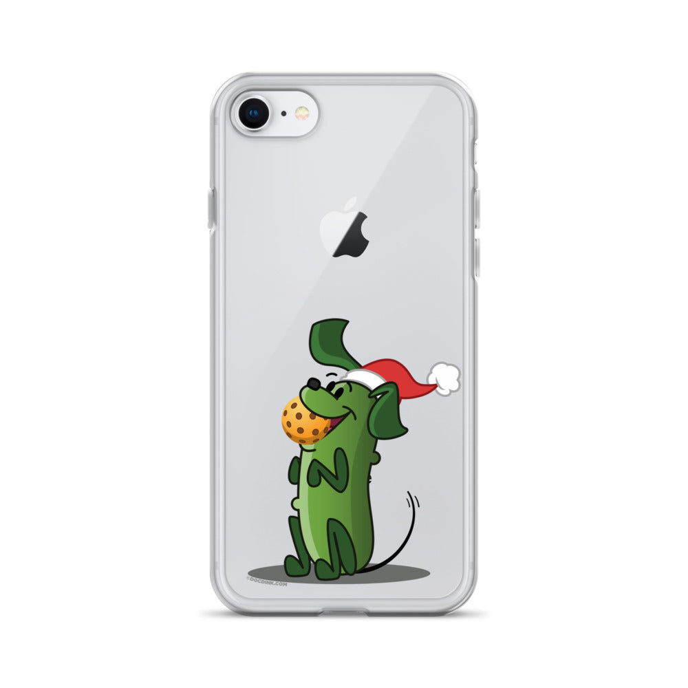 iPhone® Pickleball Case - Pickles "Let's Play Now!" - Christmas - DocDink.com