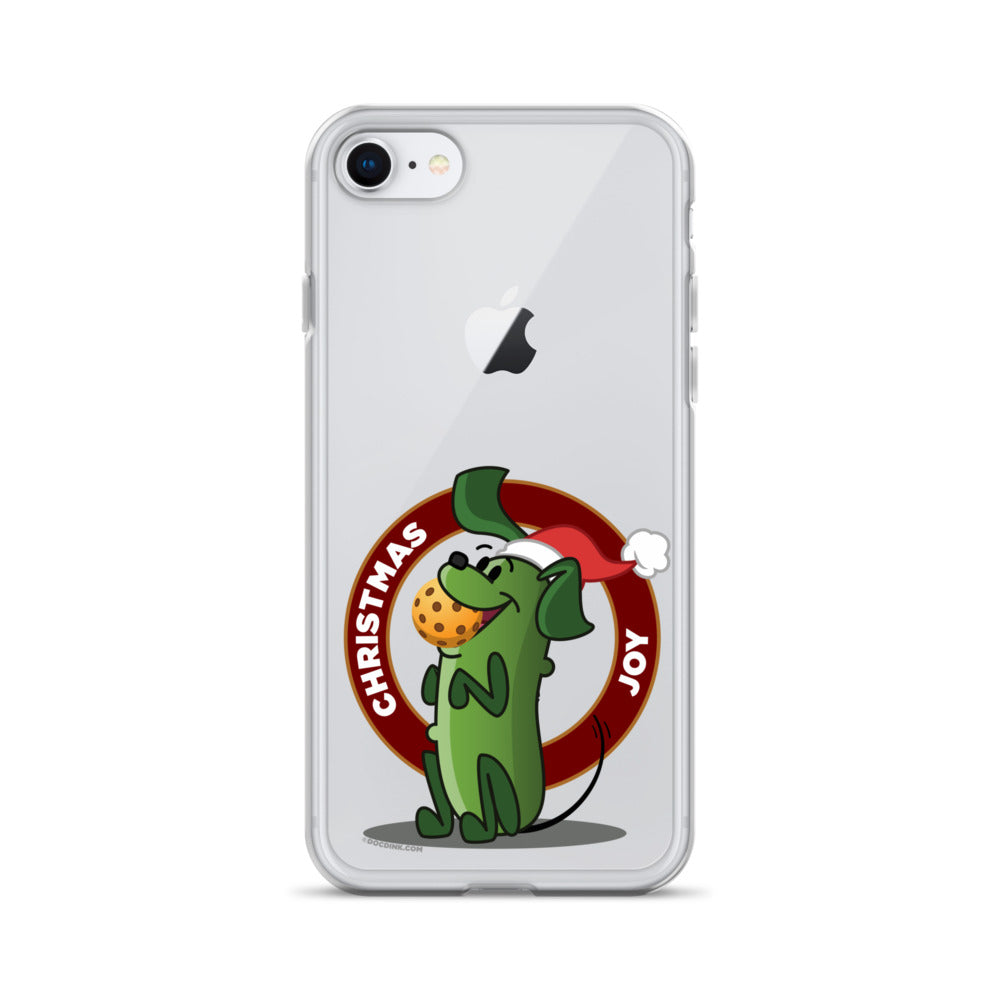 iPhone® Pickleball Case - Pickles "Christmas Joy" - DocDink.com