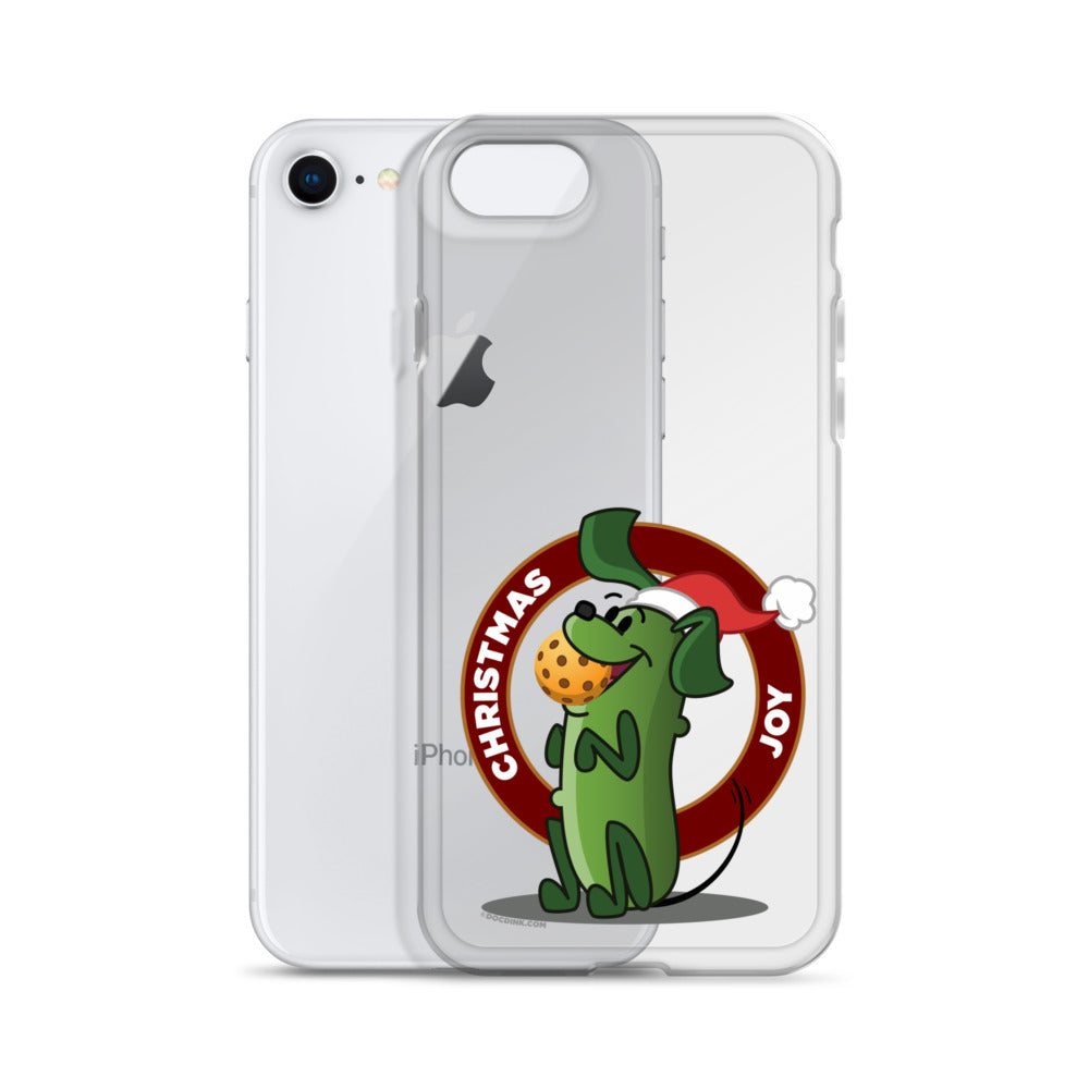 iPhone® Pickleball Case - Pickles "Christmas Joy" - DocDink.com