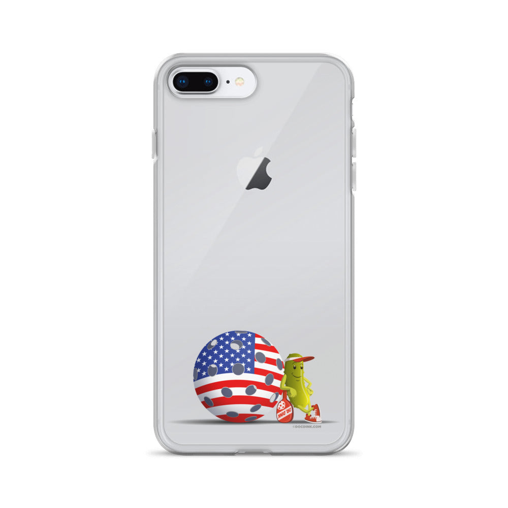 Pickleball iPhone® Case - Resting Pickleball USA - DocDink.com