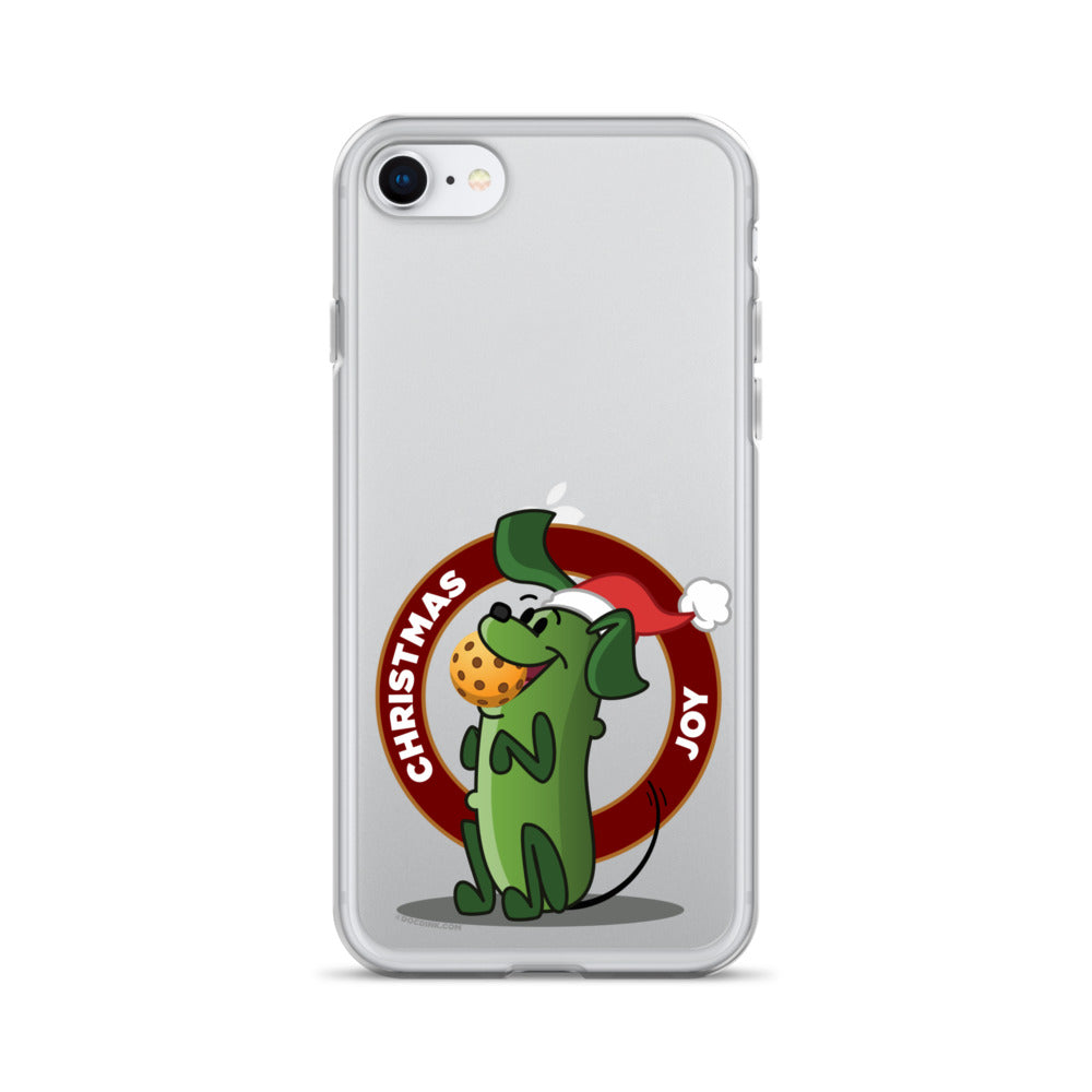 iPhone® Pickleball Case - Pickles "Christmas Joy" - DocDink.com