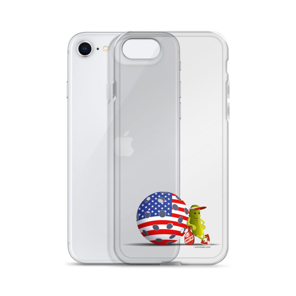 Pickleball iPhone® Case - Resting Pickleball USA - DocDink.com