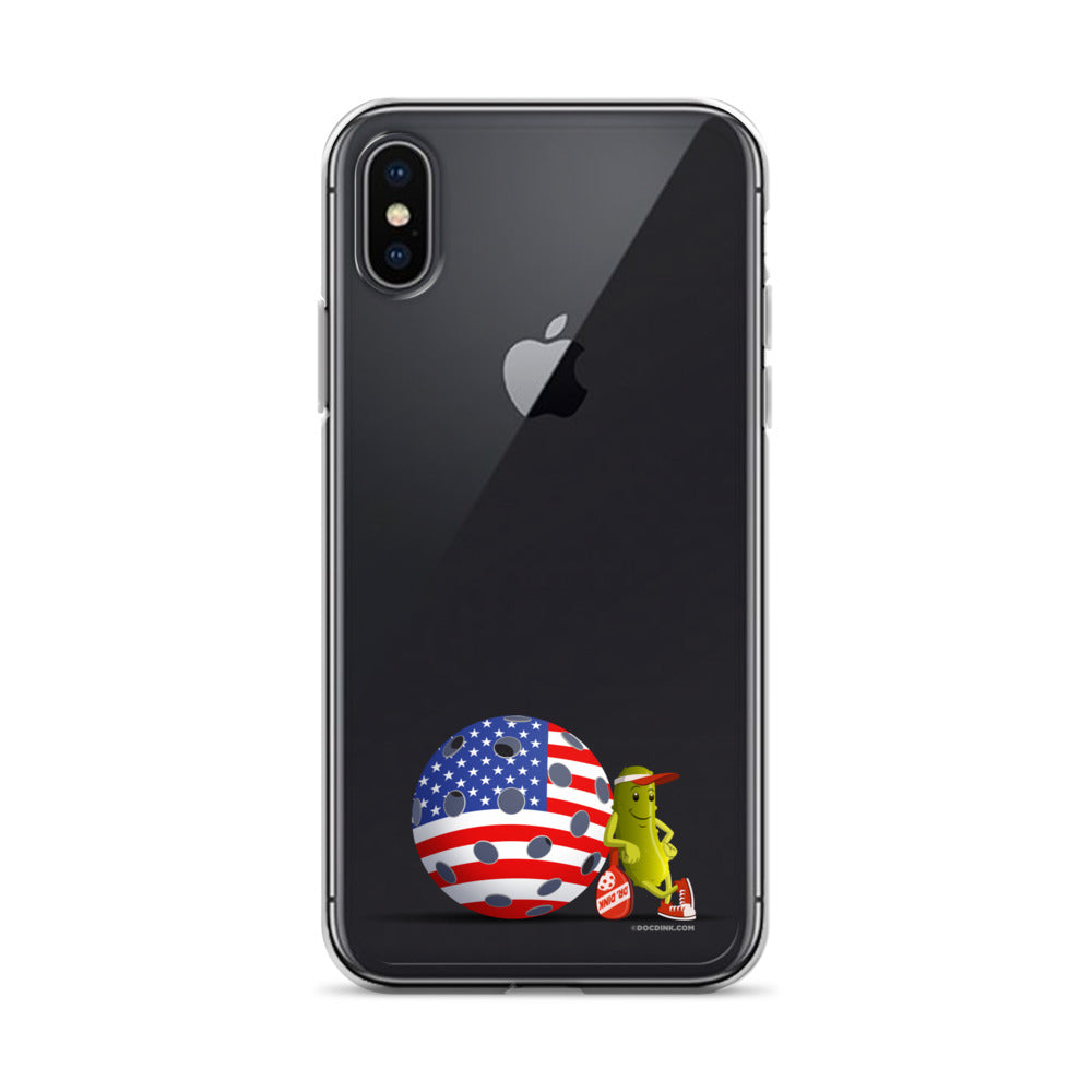 Pickleball iPhone® Case - Resting Pickleball USA - DocDink.com