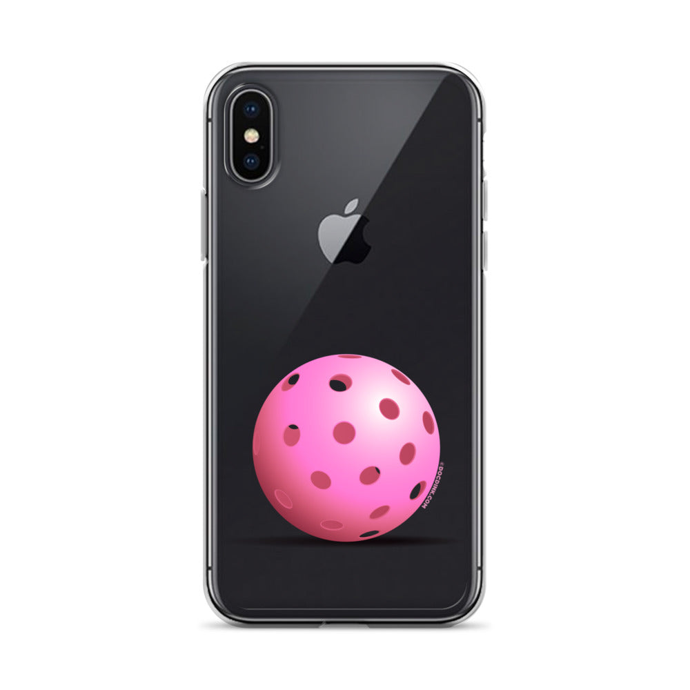 iPhone® Pickleball Case - Pink Pickleball - DocDink.com