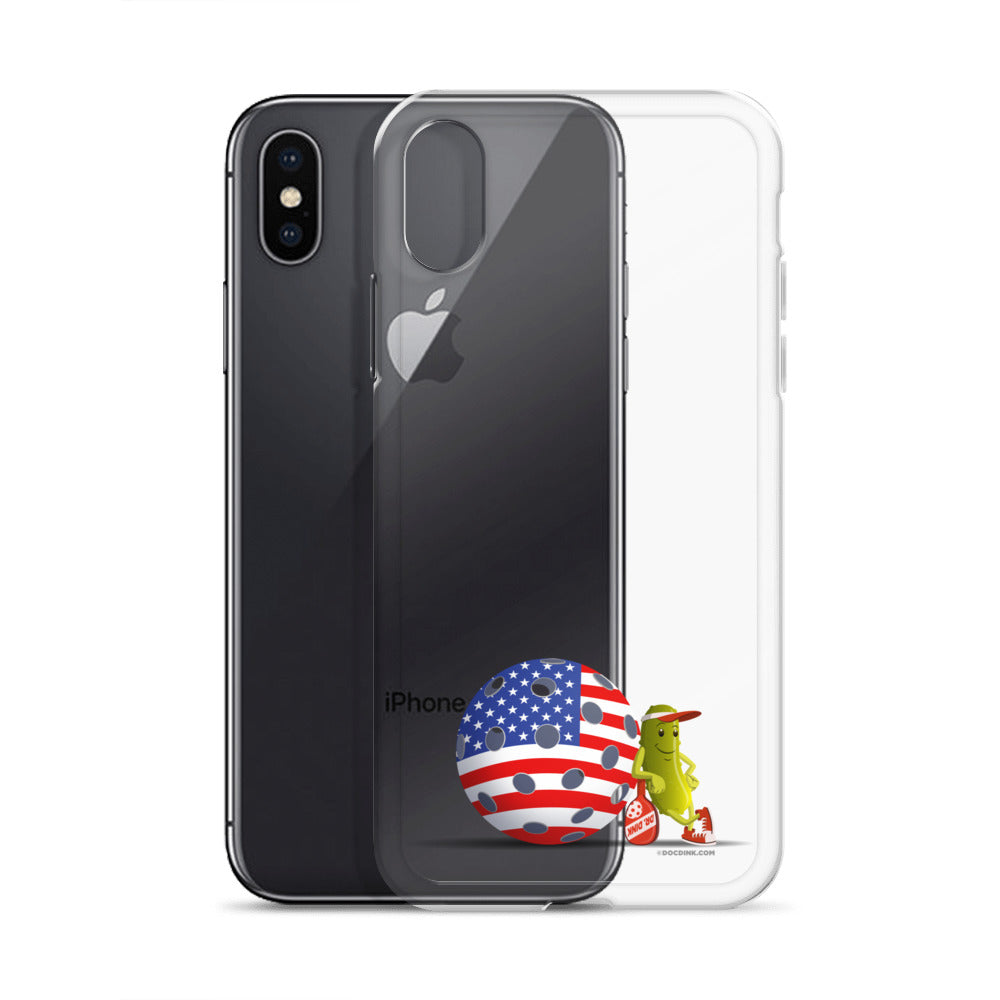 Pickleball iPhone® Case - Resting Pickleball USA - DocDink.com