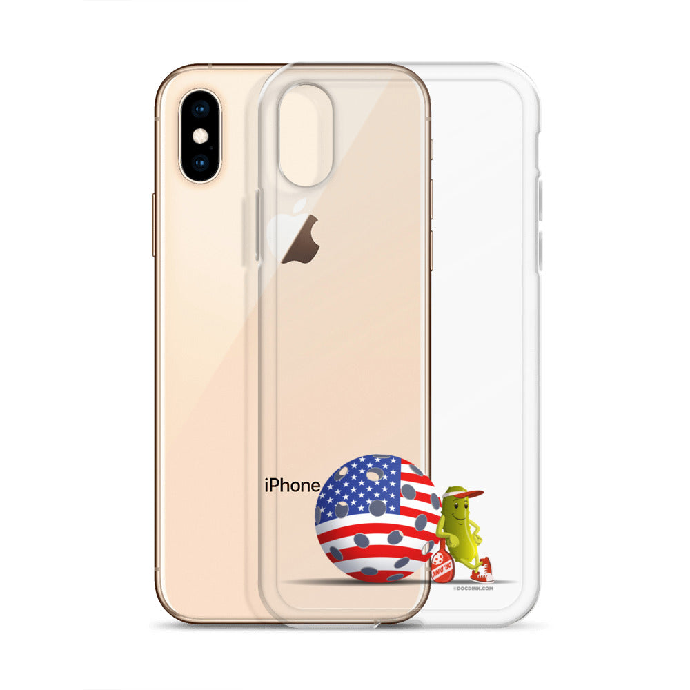 Pickleball iPhone® Case - Resting Pickleball USA - DocDink.com