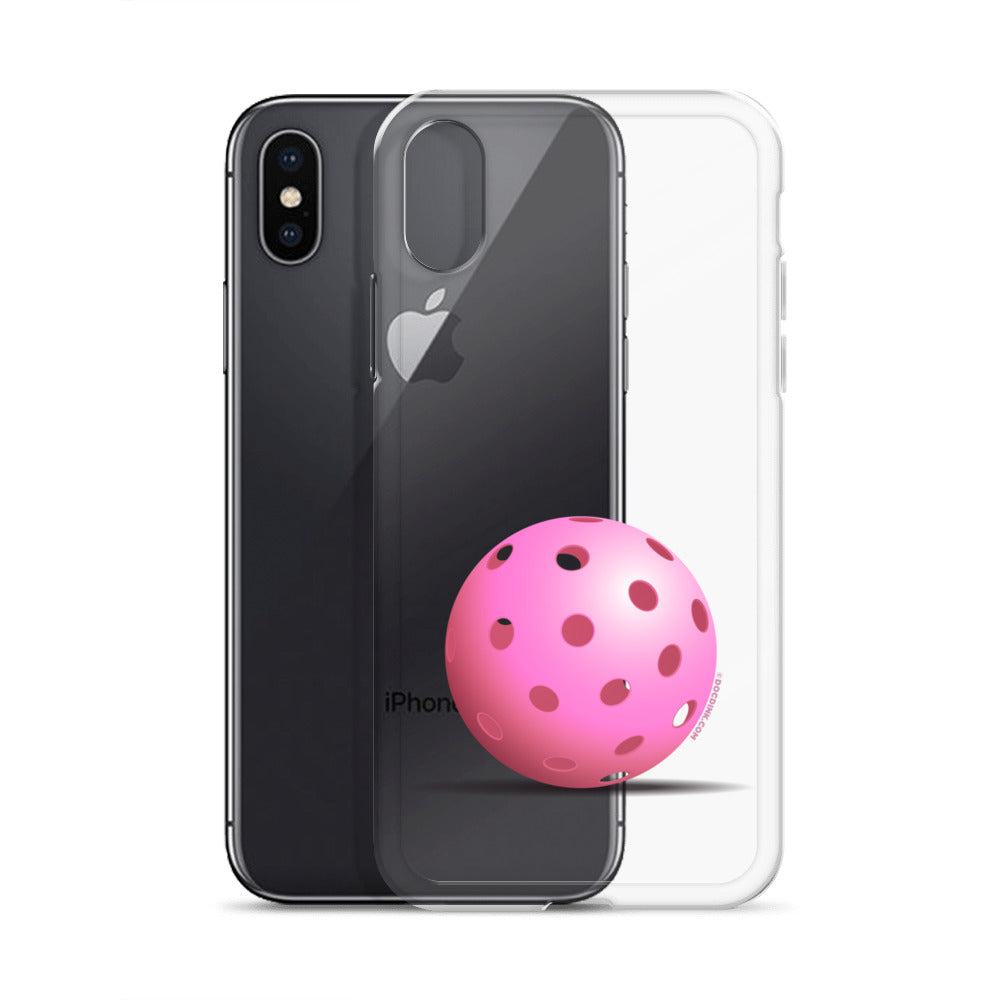 iPhone® Pickleball Case - Pink Pickleball - DocDink.com