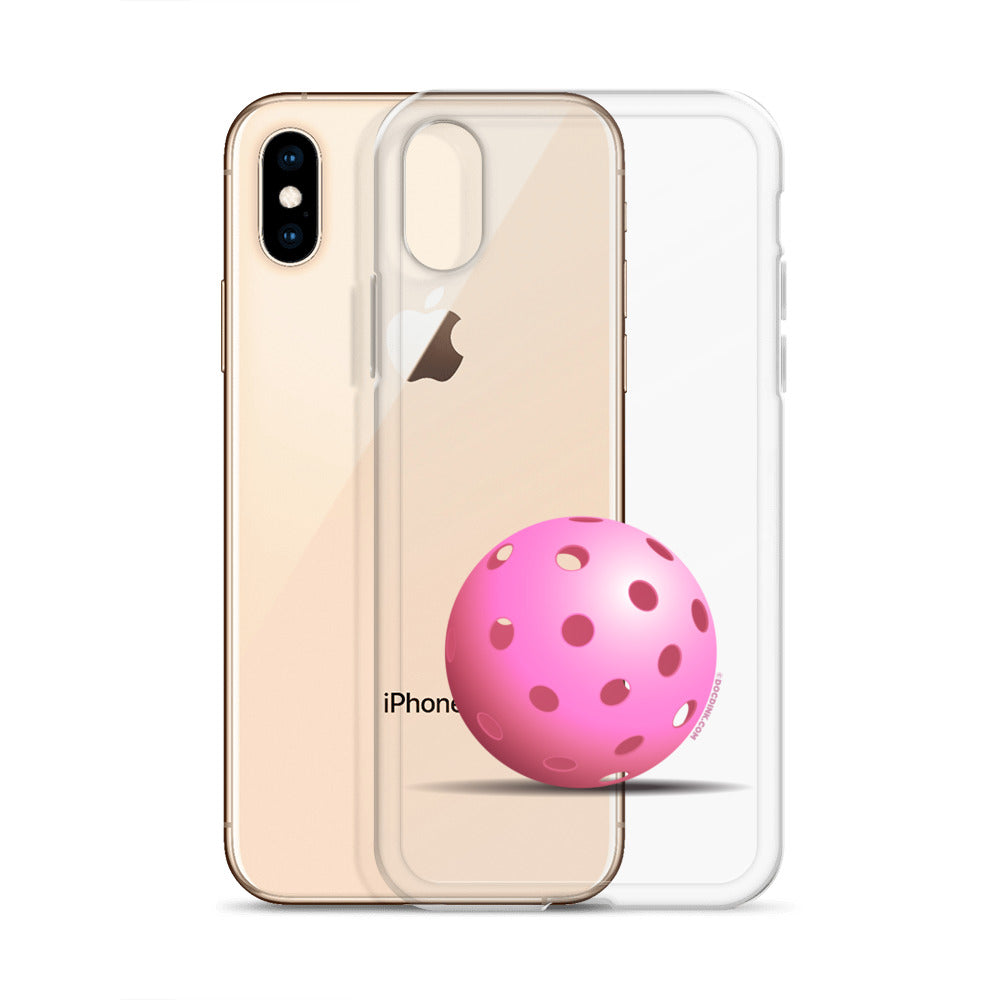 iPhone® Pickleball Case - Pink Pickleball - DocDink.com